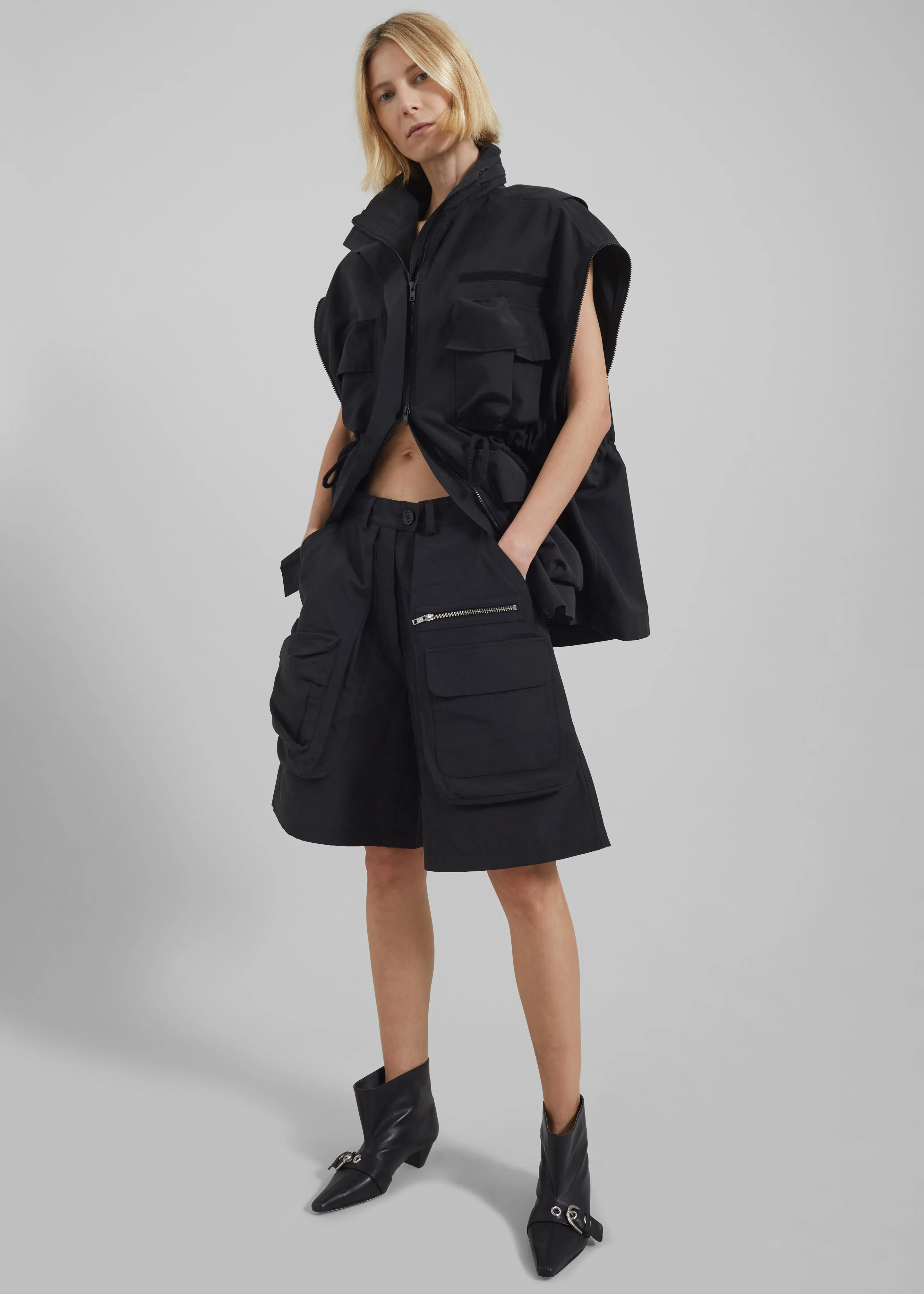 Gudu Jacket #04 - Black sold by Frankie Shop product image thumbnail 4