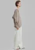 Quinton Crew Neck Sweater - Beige Melange sold by Frankie Shop
