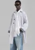 Peter Trench Coat - Grey sold by Frankie Shop
