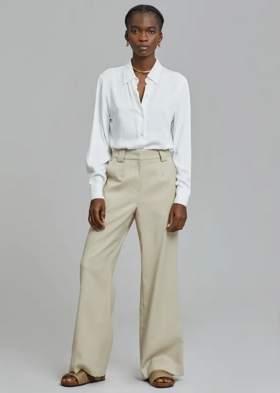 Powana Pants - Beige sold by Frankie Shop