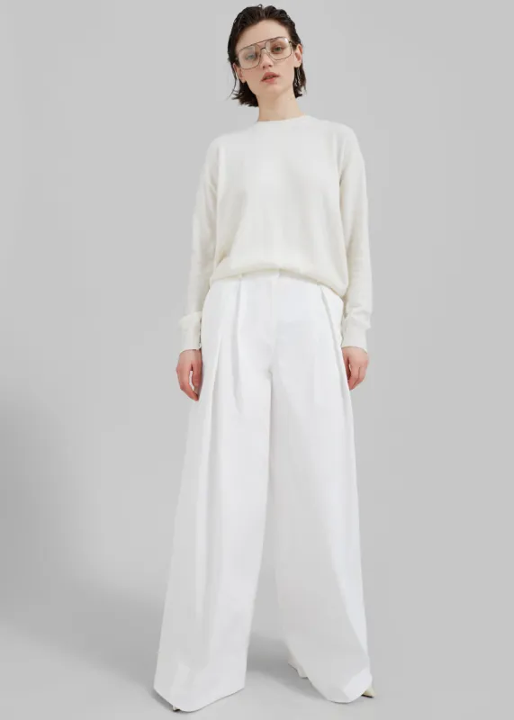 The Garment Avelino Pants - Cream sold by Frankie Shop