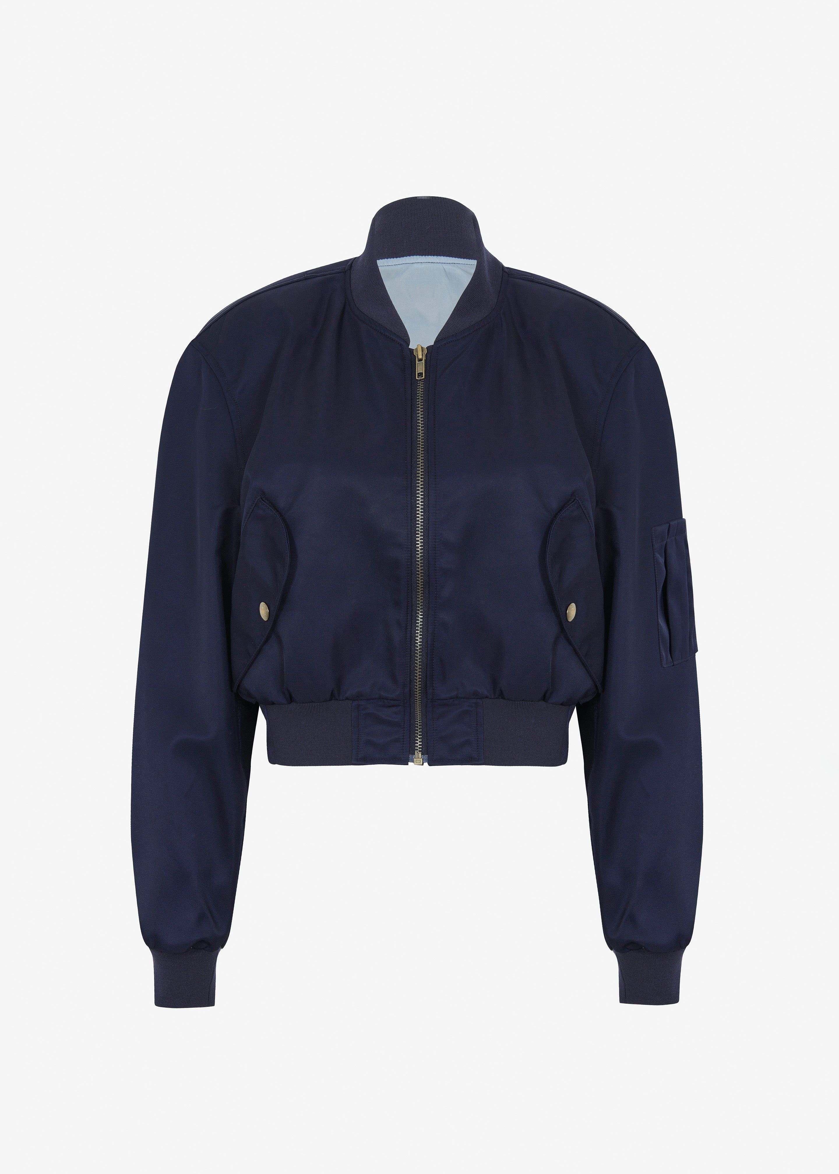 Cardiff Padded Bomber - Navy sold by Frankie Shop product image thumbnail 9
