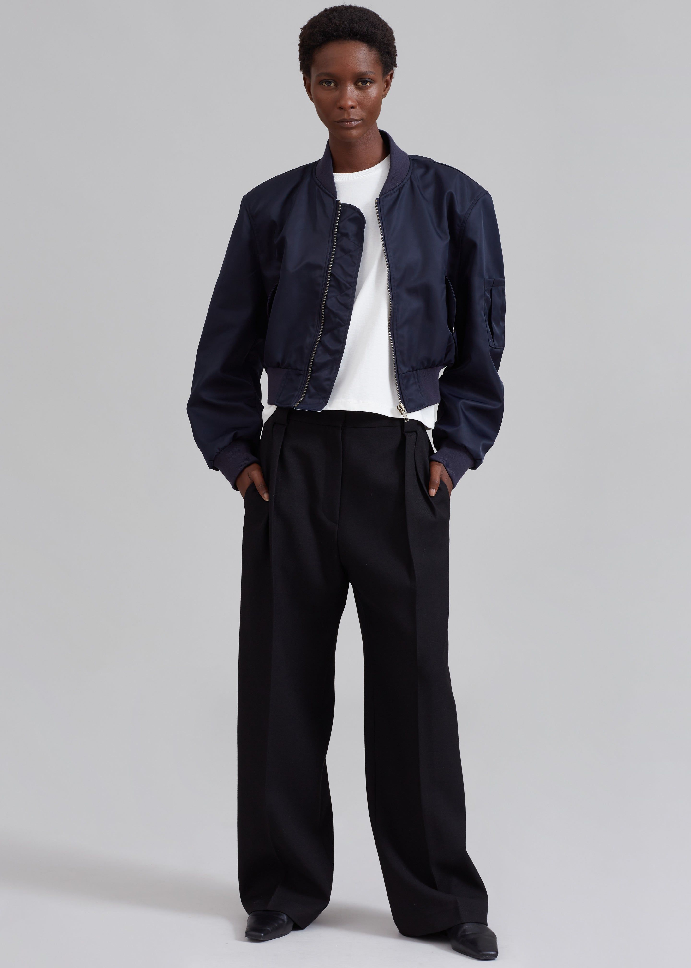 Cardiff Padded Bomber - Navy sold by Frankie Shop product image thumbnail 3