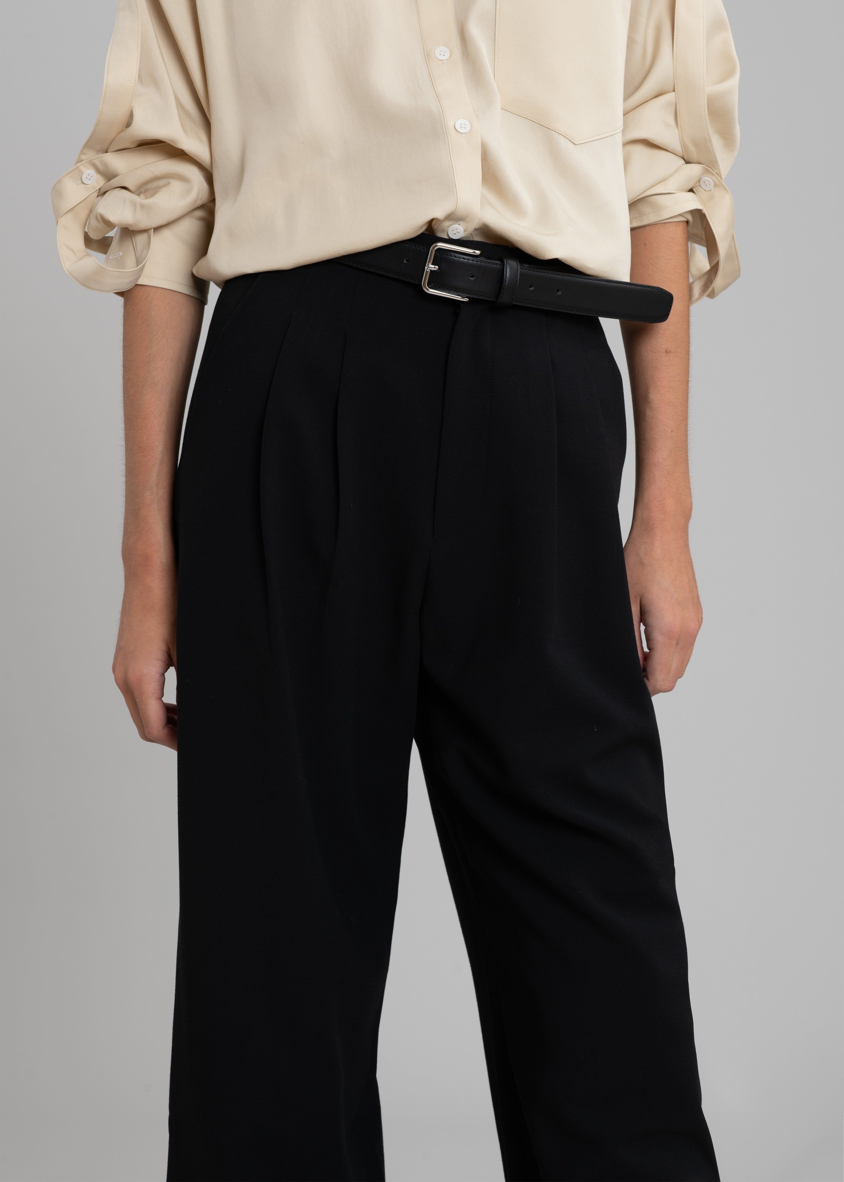 Eevi Wide Pants - Black sold by Frankie Shop product image thumbnail 5