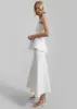 Gabrielle Knit Midi Skirt - Off White sold by Frankie Shop