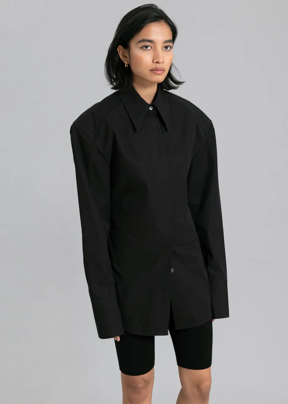 Bec Padded Shirt - Black sold by Frankie Shop product image thumbnail 3