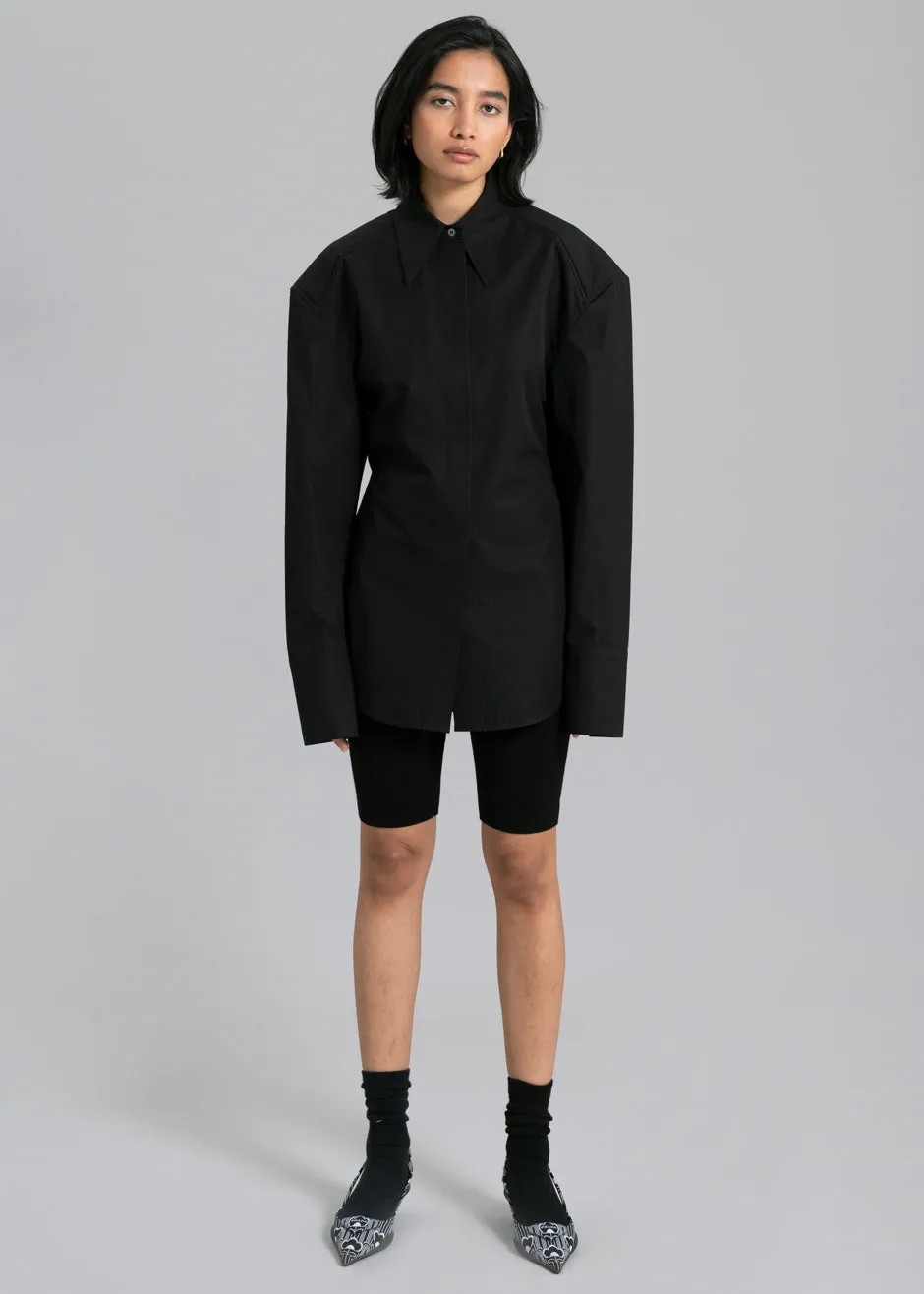 Bec Padded Shirt - Black sold by Frankie Shop product image thumbnail 5