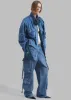 Parker Denim Cargo Pants - Medium Wash sold by Frankie Shop