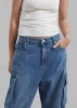 Parker Denim Cargo Pants - Medium Wash sold by Frankie Shop