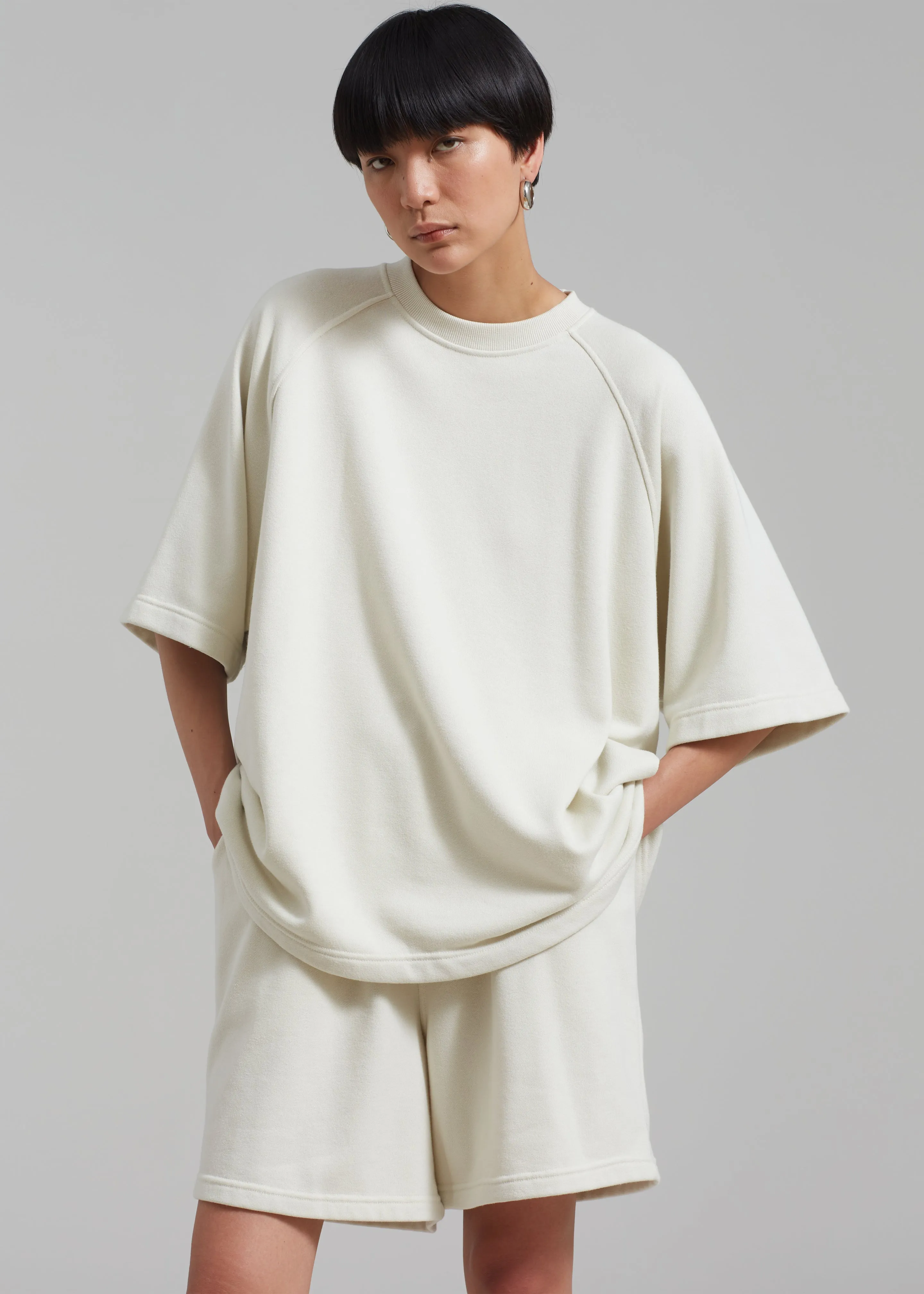 Newton Sweat Tee - Beige sold by Frankie Shop product image thumbnail 2