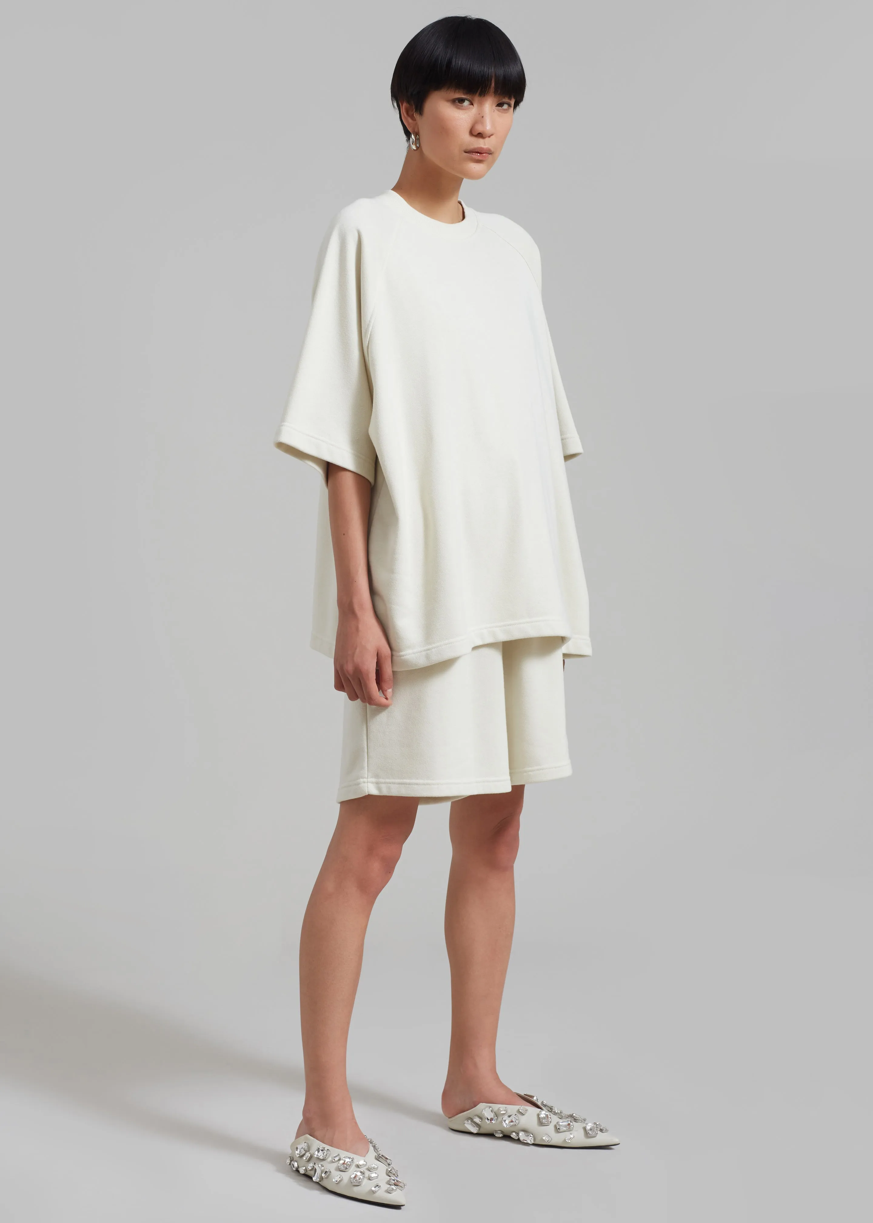 Newton Sweat Tee - Beige sold by Frankie Shop product image thumbnail 3