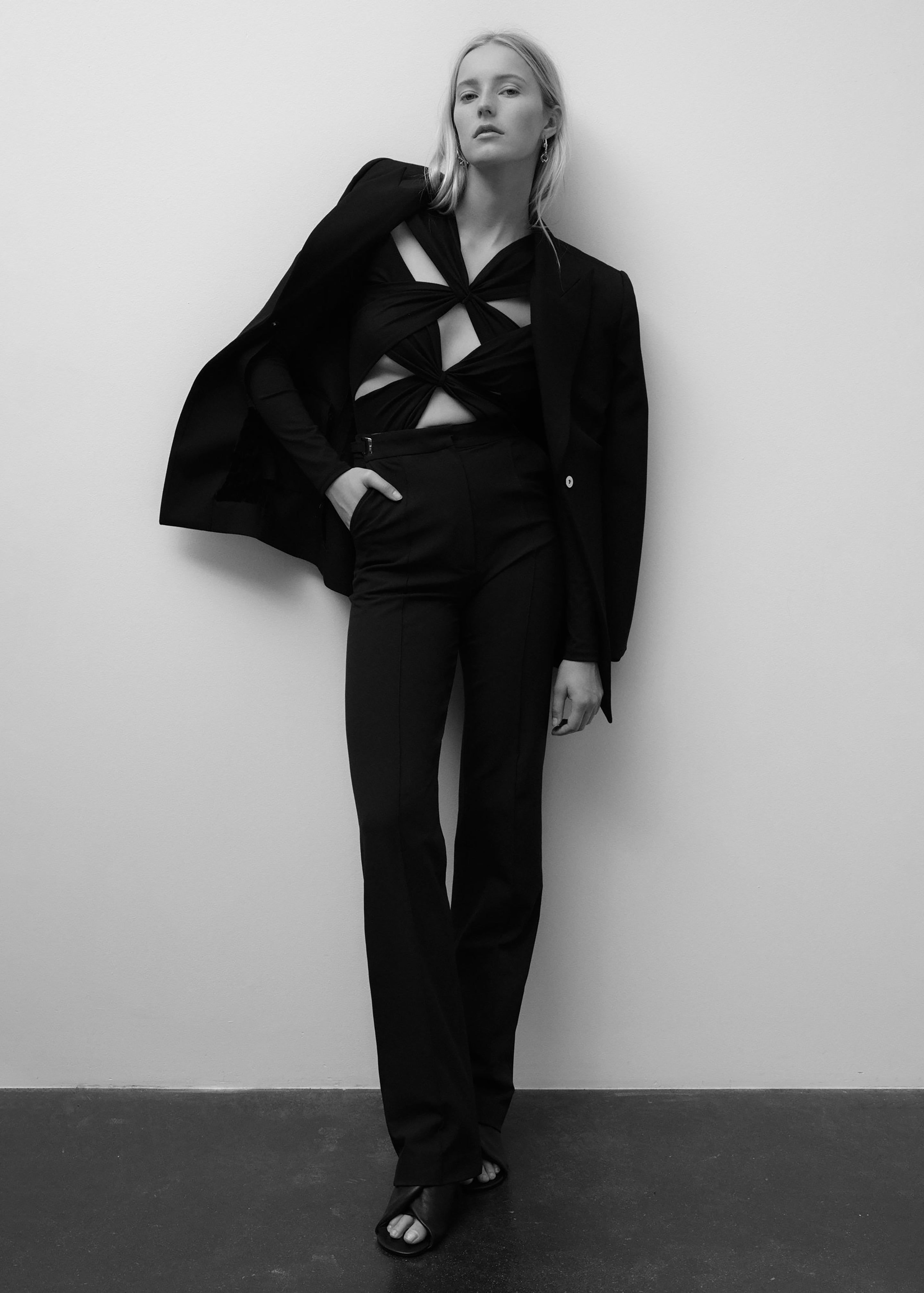 Sid Neigum XX Cutout Top - Black sold by Frankie Shop