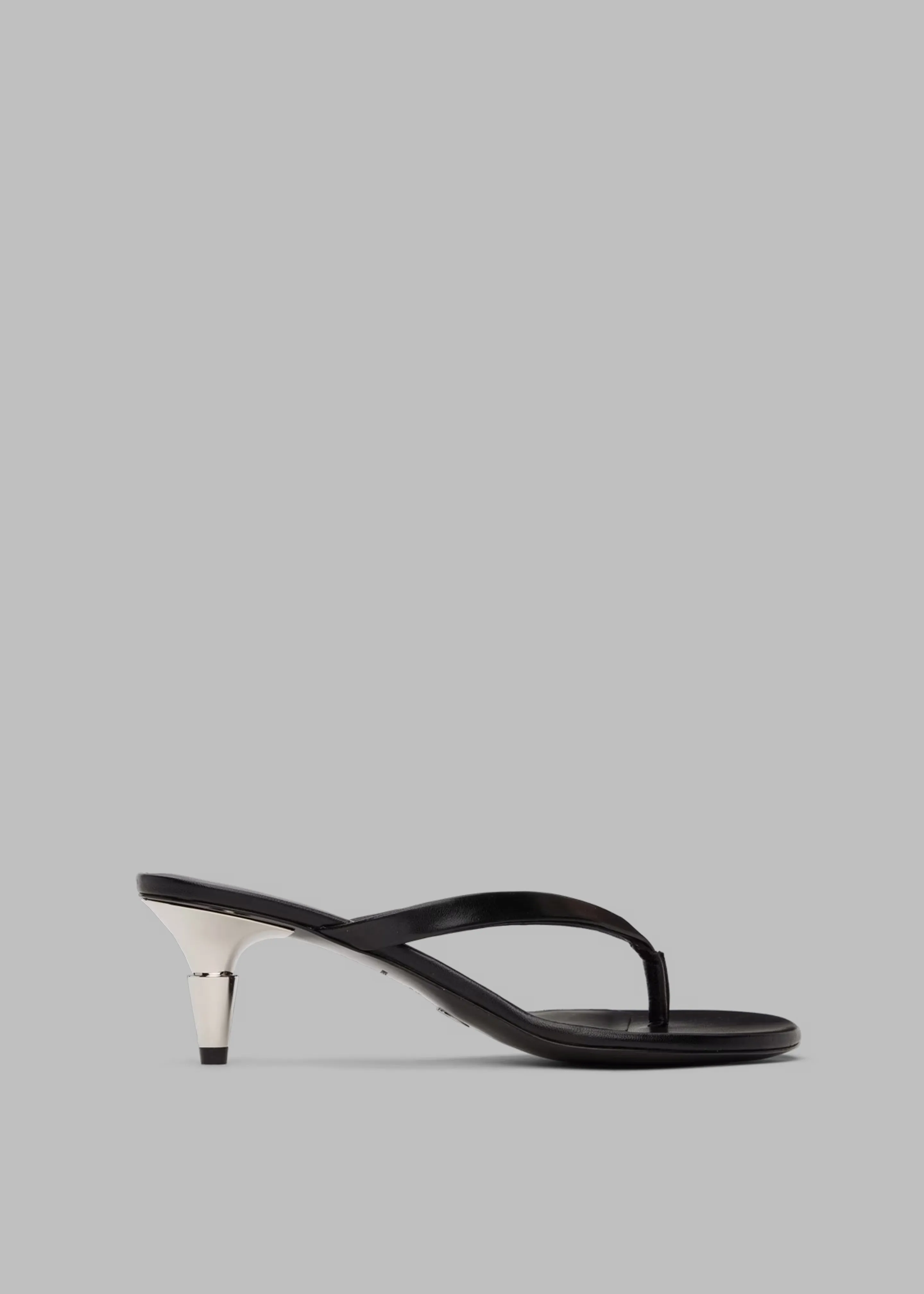 Proenza Schouler White Label Spike Flip Flops - Black sold by Frankie Shop product image thumbnail 2