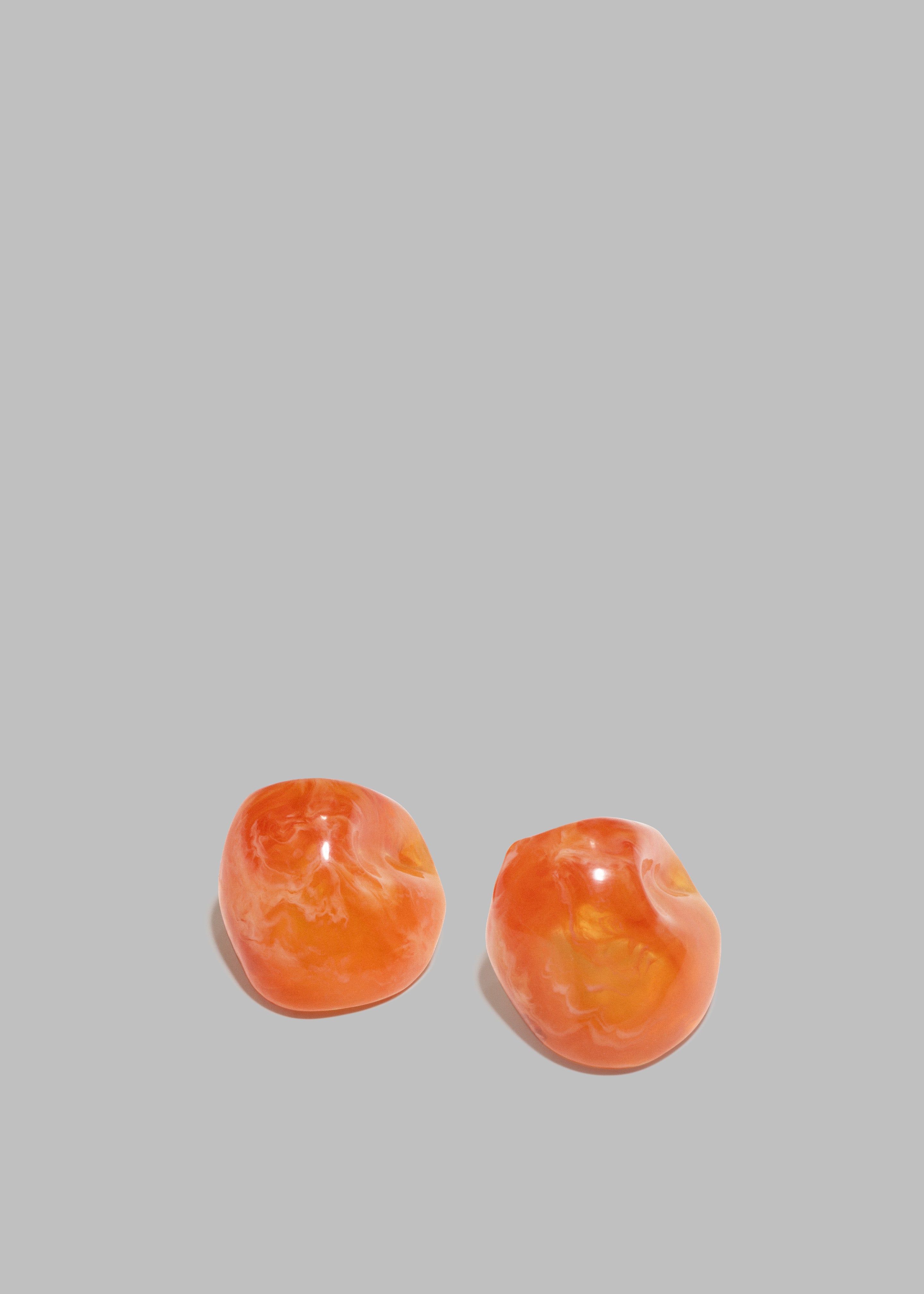Completedworks Randomised Organic Shape Earrings - Orange sold by Frankie Shop product image thumbnail 2