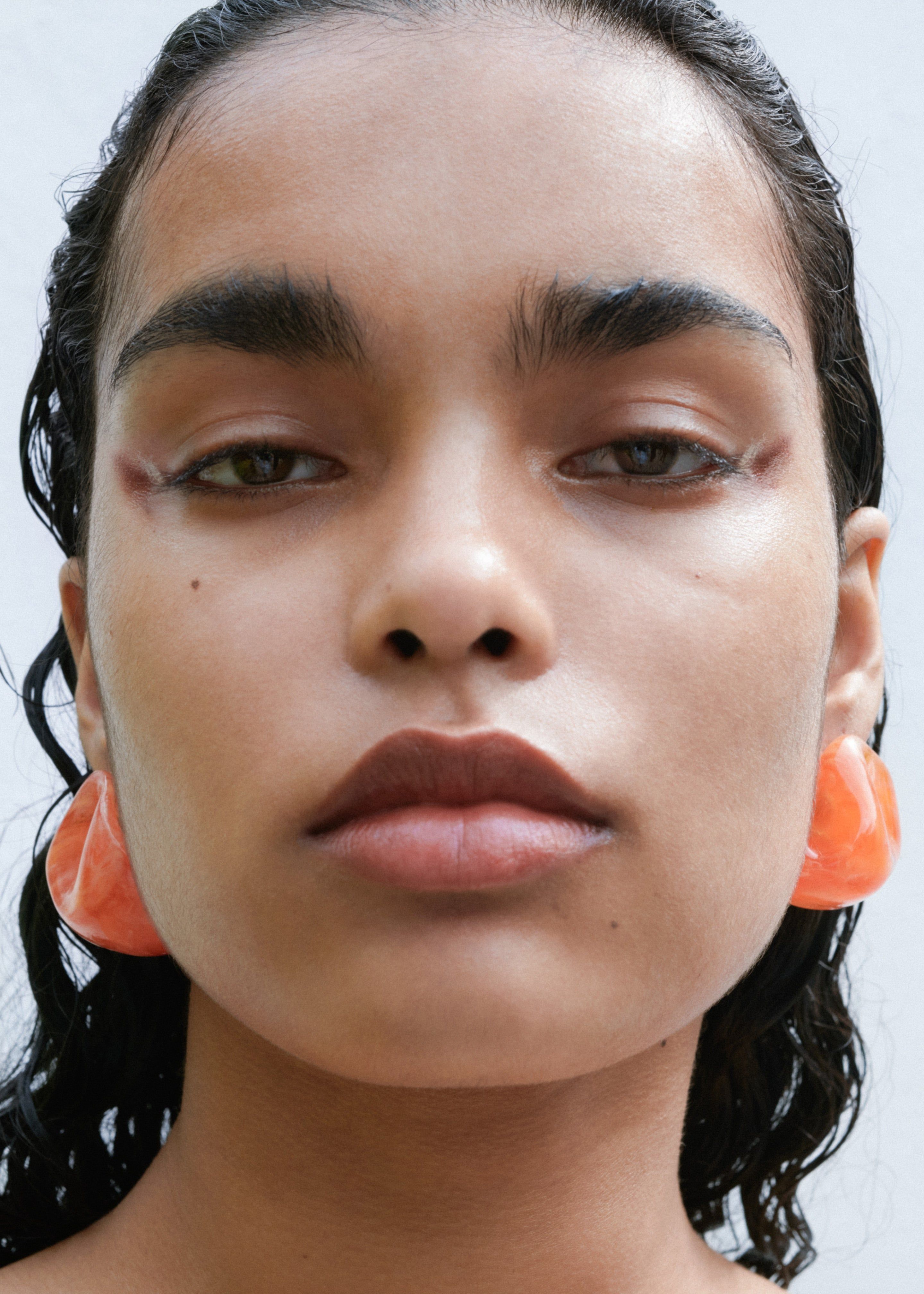 Completedworks Randomised Organic Shape Earrings - Orange sold by Frankie Shop product image thumbnail 5