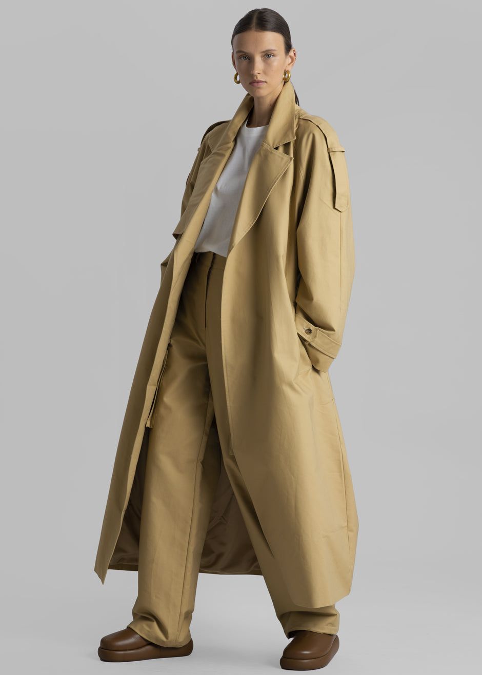 Suzanne Trench Coat - Beige sold by Frankie Shop product image thumbnail 5
