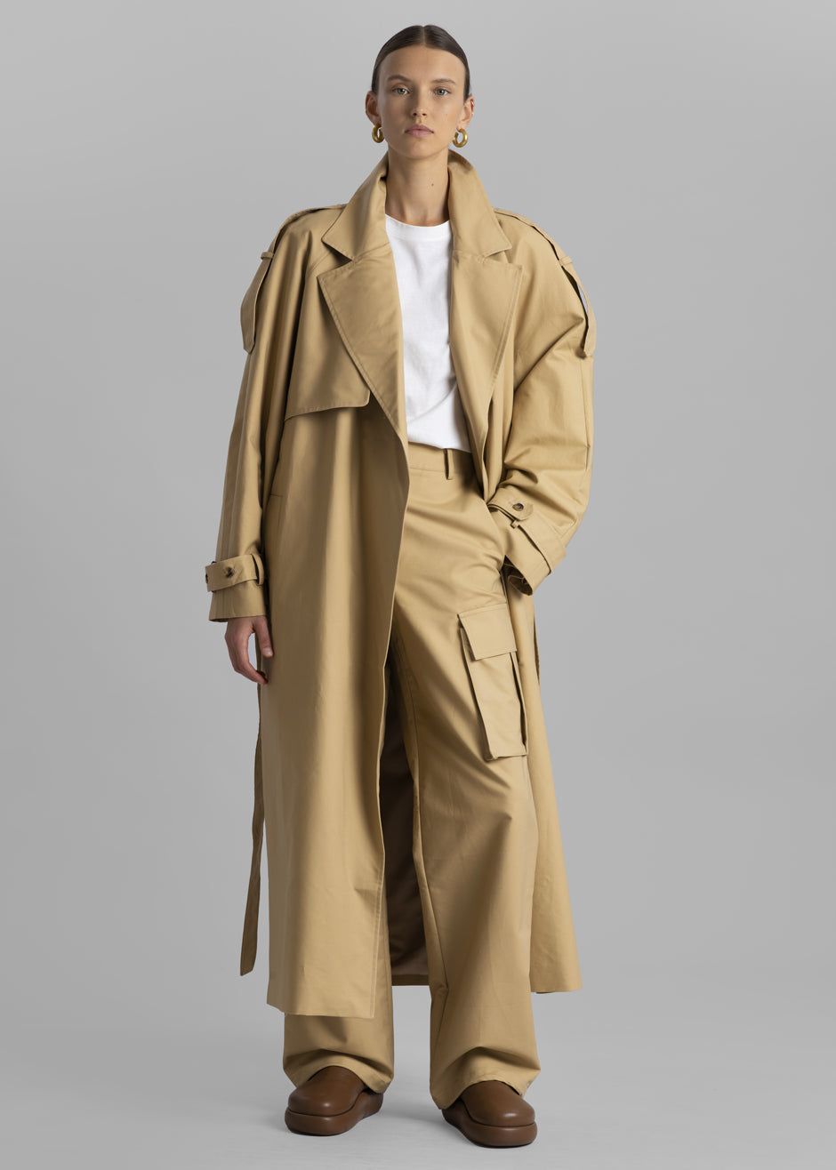 Suzanne Trench Coat - Beige sold by Frankie Shop product image thumbnail 4