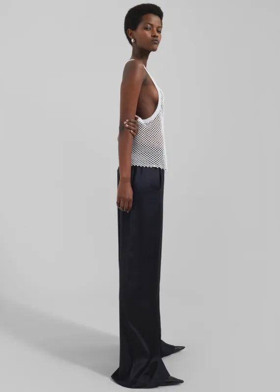 Bevza Wide-Leg Trousers - Black sold by Frankie Shop