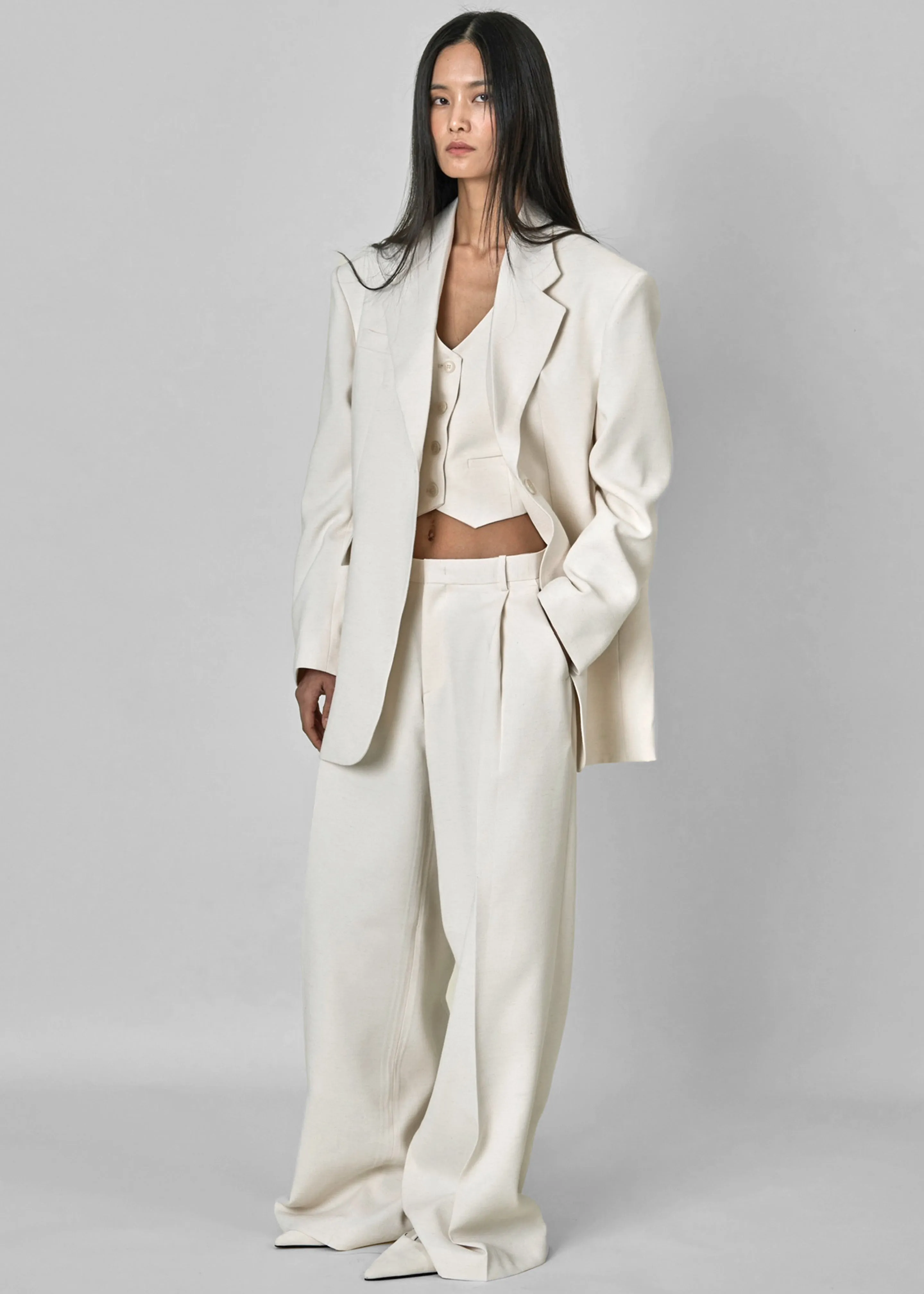 Indio Pants - Off White sold by Frankie Shop product image thumbnail 3