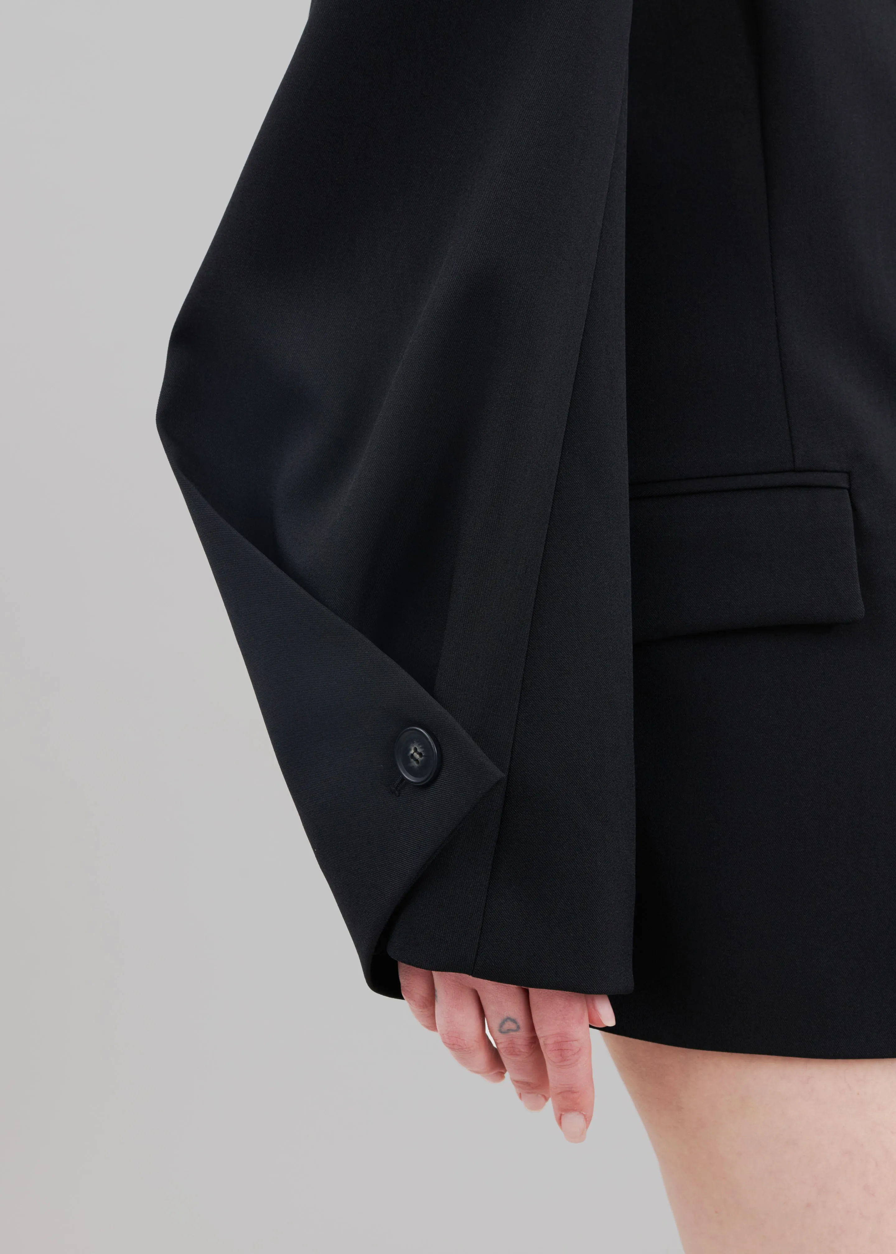Pia Boxy Blazer - Black sold by Frankie Shop product image thumbnail 5