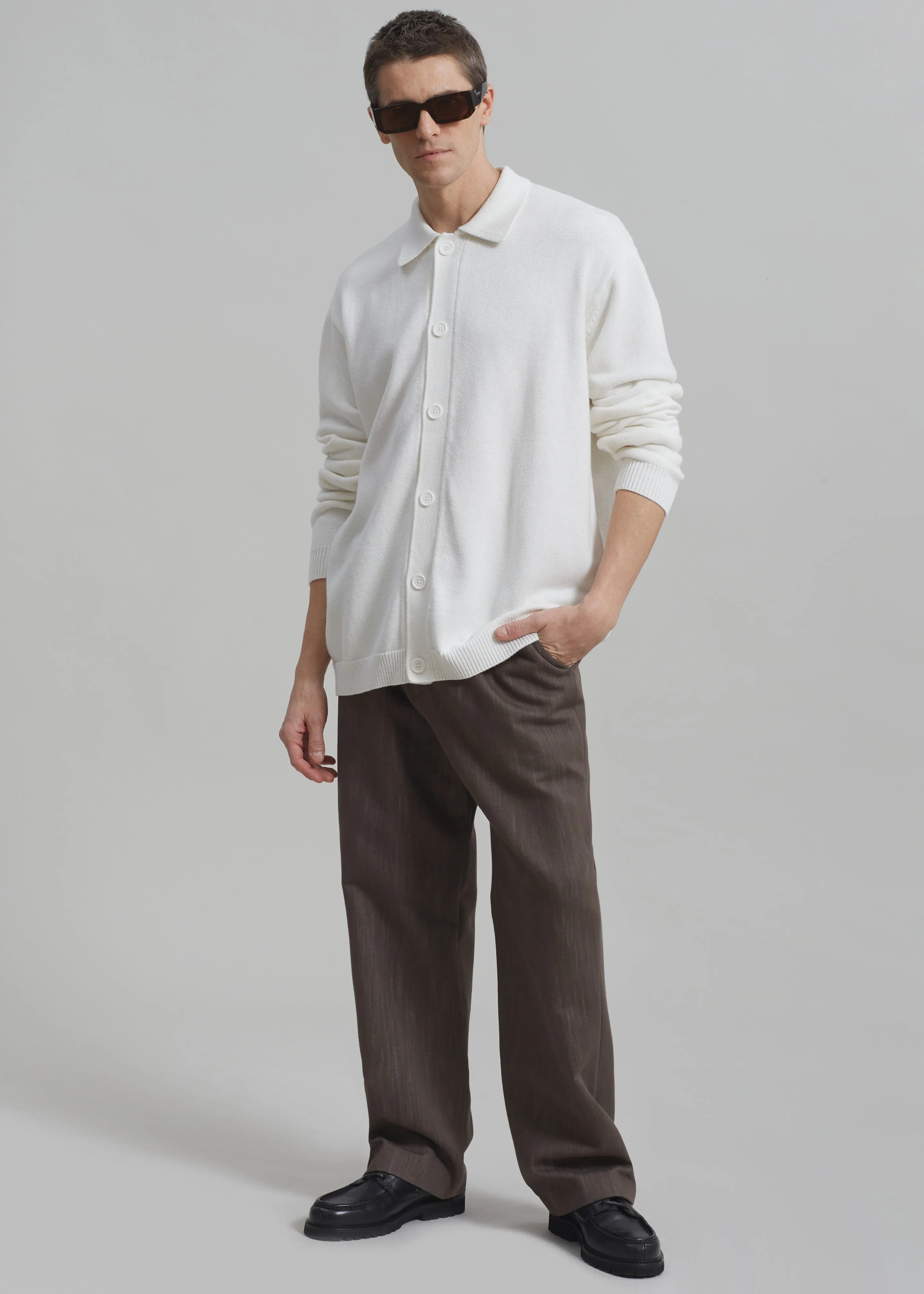 Myles Cardigan - White sold by Frankie Shop product image thumbnail 4