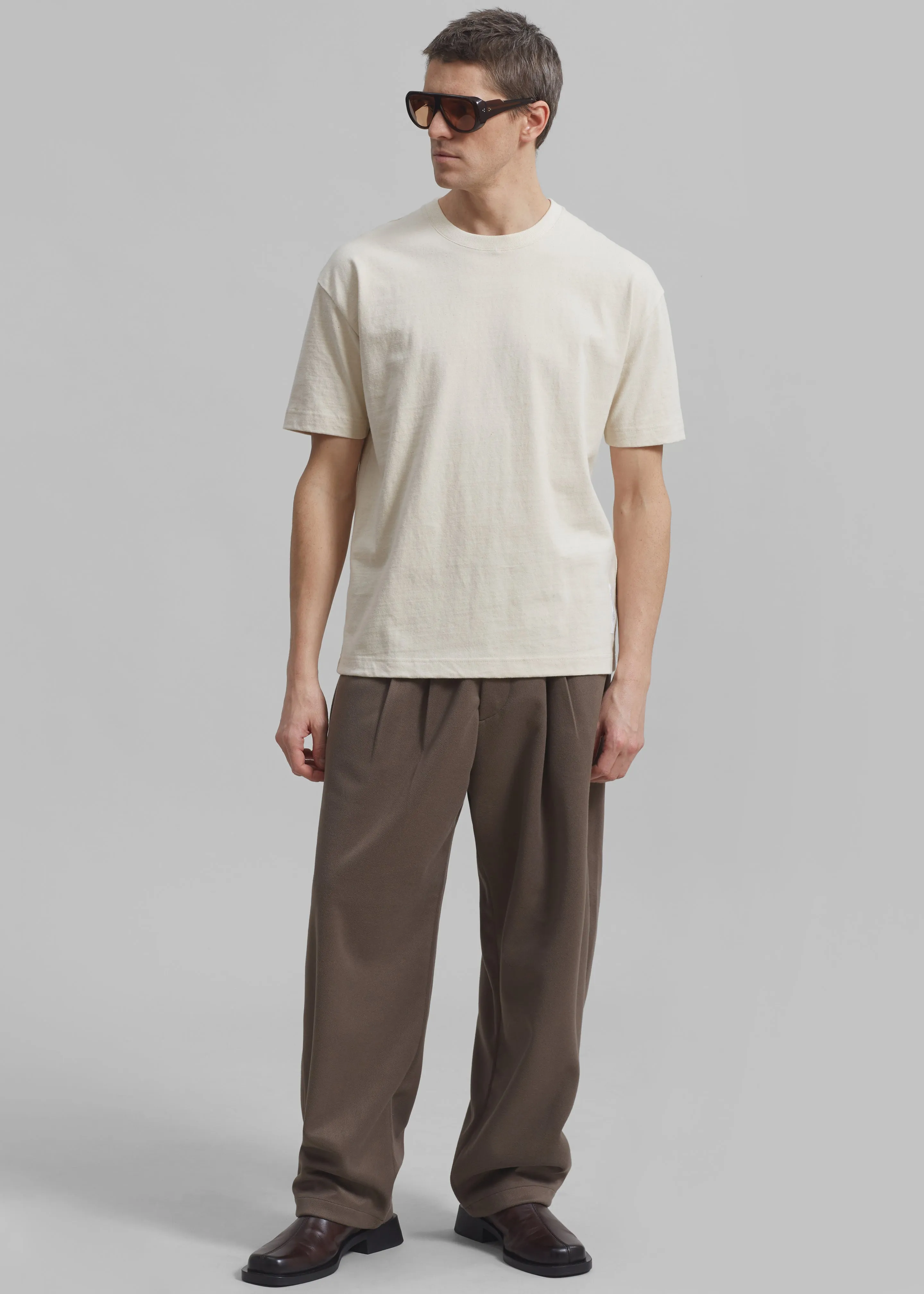 Samsøe Samsøe Nico T-Shirt - Undyed sold by Frankie Shop product image thumbnail 3