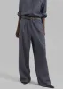 Kerry Trousers - Grey Pinstripe sold by Frankie Shop
