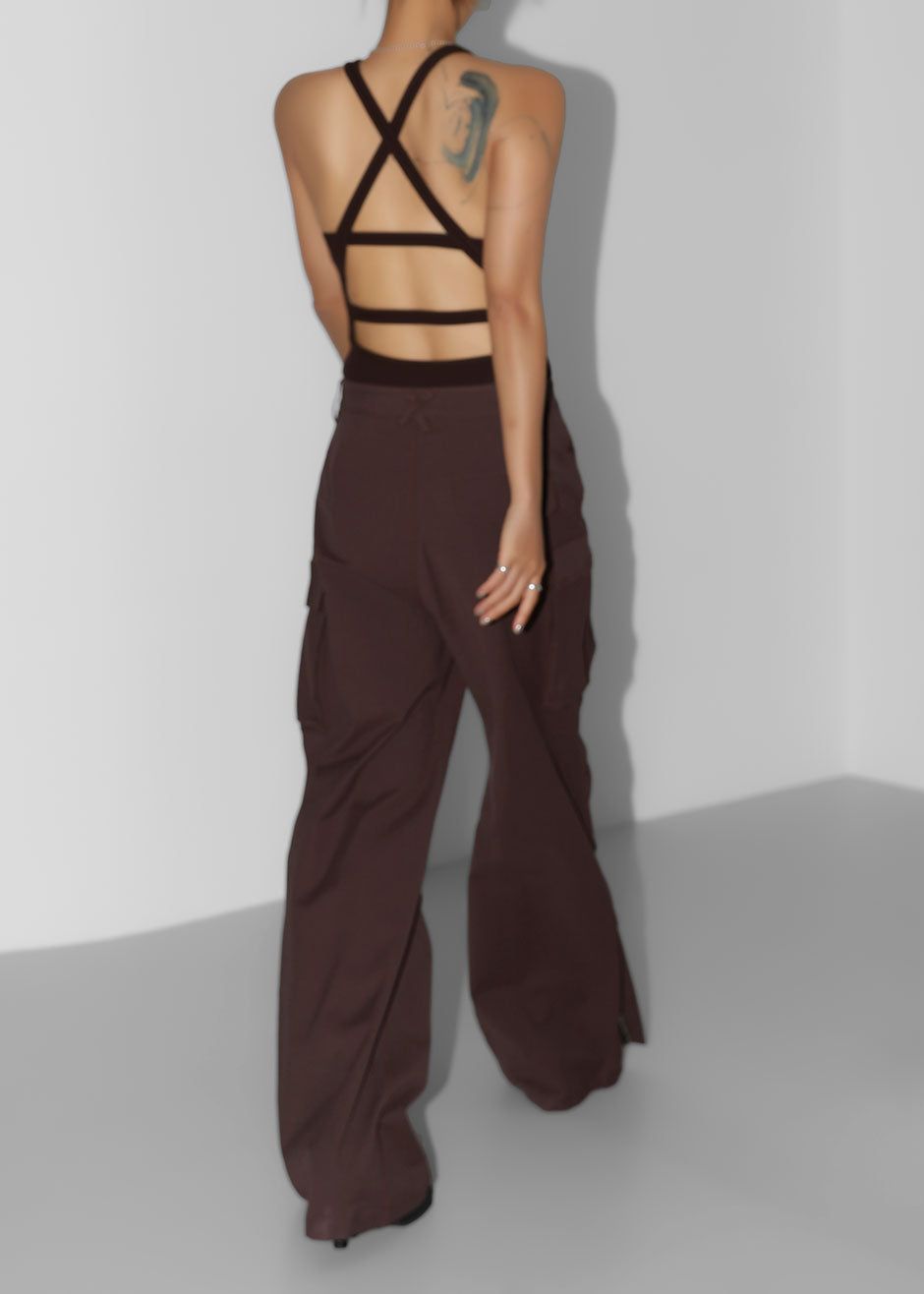 Valo Cargo Pants - Brown sold by Frankie Shop product image thumbnail 3