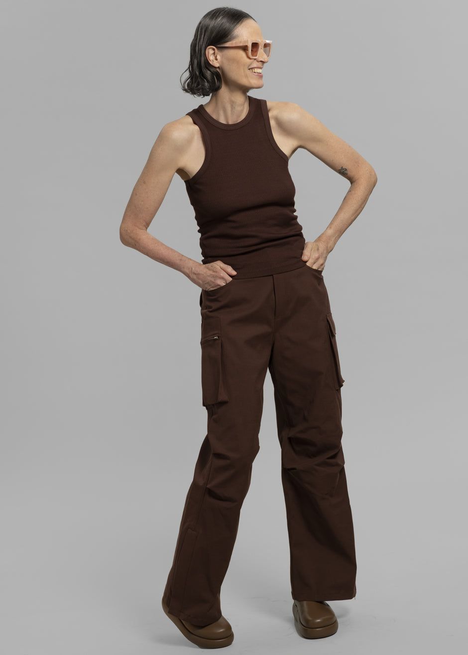 Valo Cargo Pants - Brown sold by Frankie Shop product image thumbnail 7