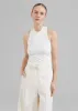 Delphi Belted Pants - Cream sold by Frankie Shop
