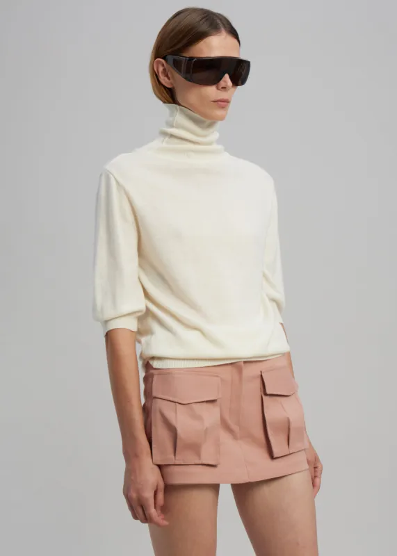 Elsie Cargo Mini Skort - Pink sold by Frankie Shop