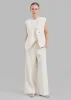 Delphi Belted Pants - Cream sold by Frankie Shop