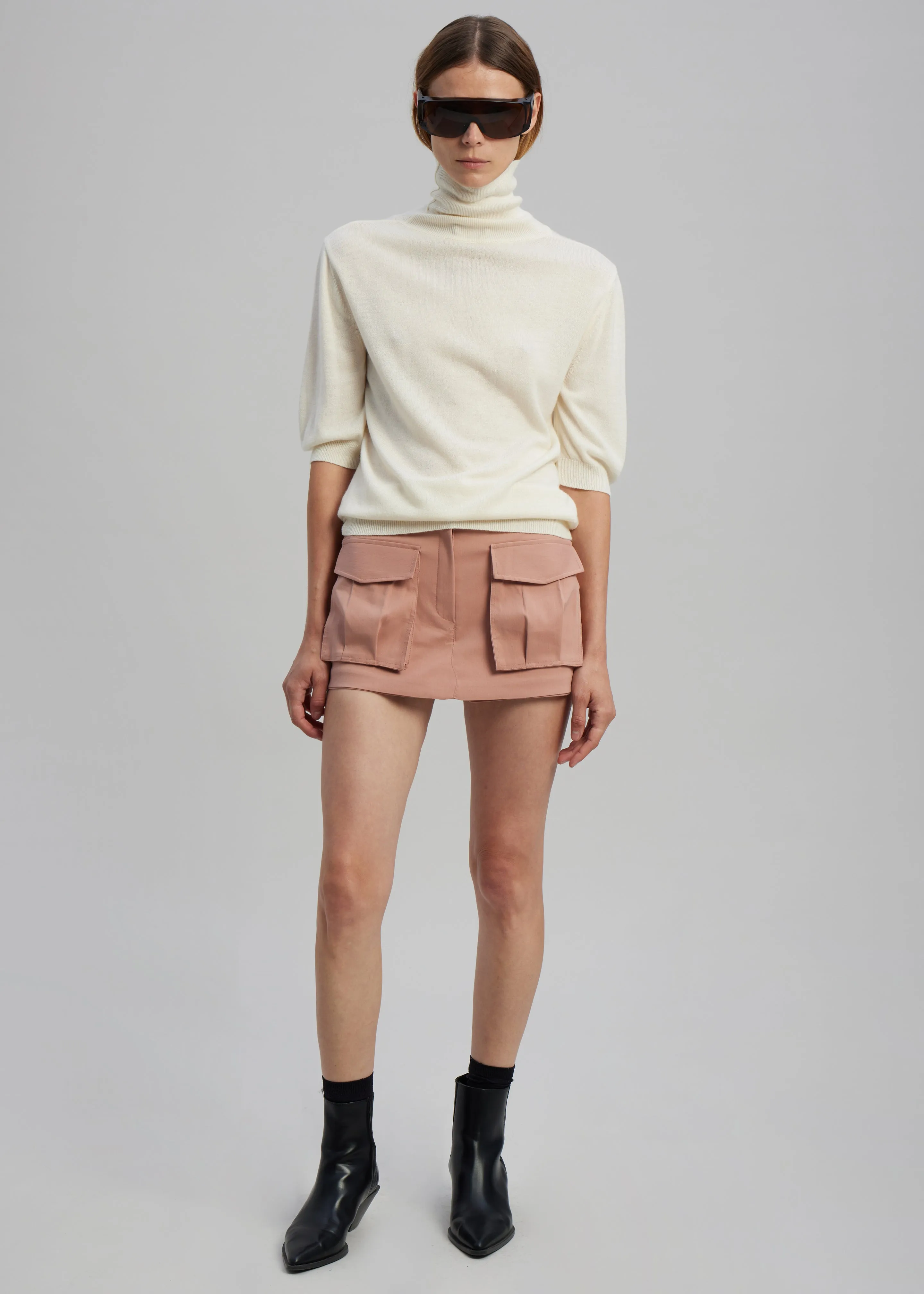 Elsie Cargo Mini Skort - Pink sold by Frankie Shop product image thumbnail 4
