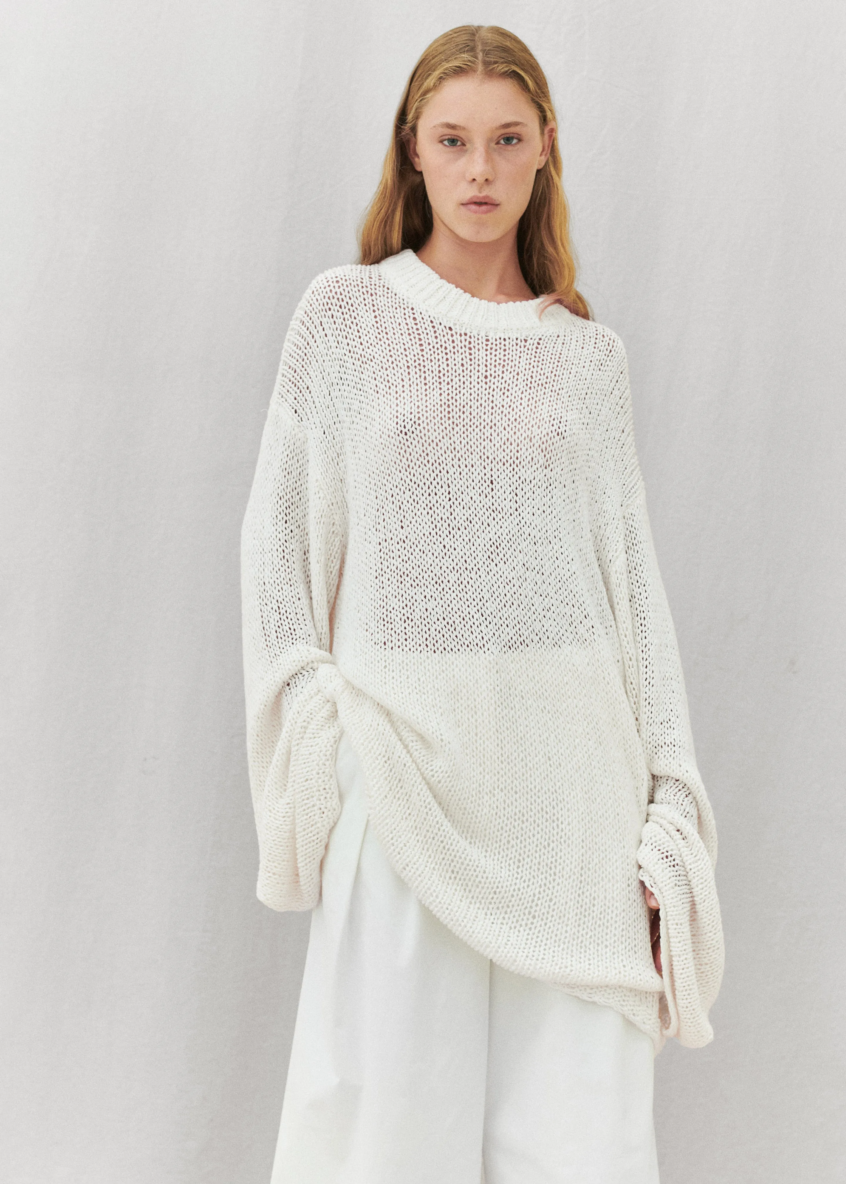 The Garment Literno Sweater - Cream sold by Frankie Shop product image thumbnail 2