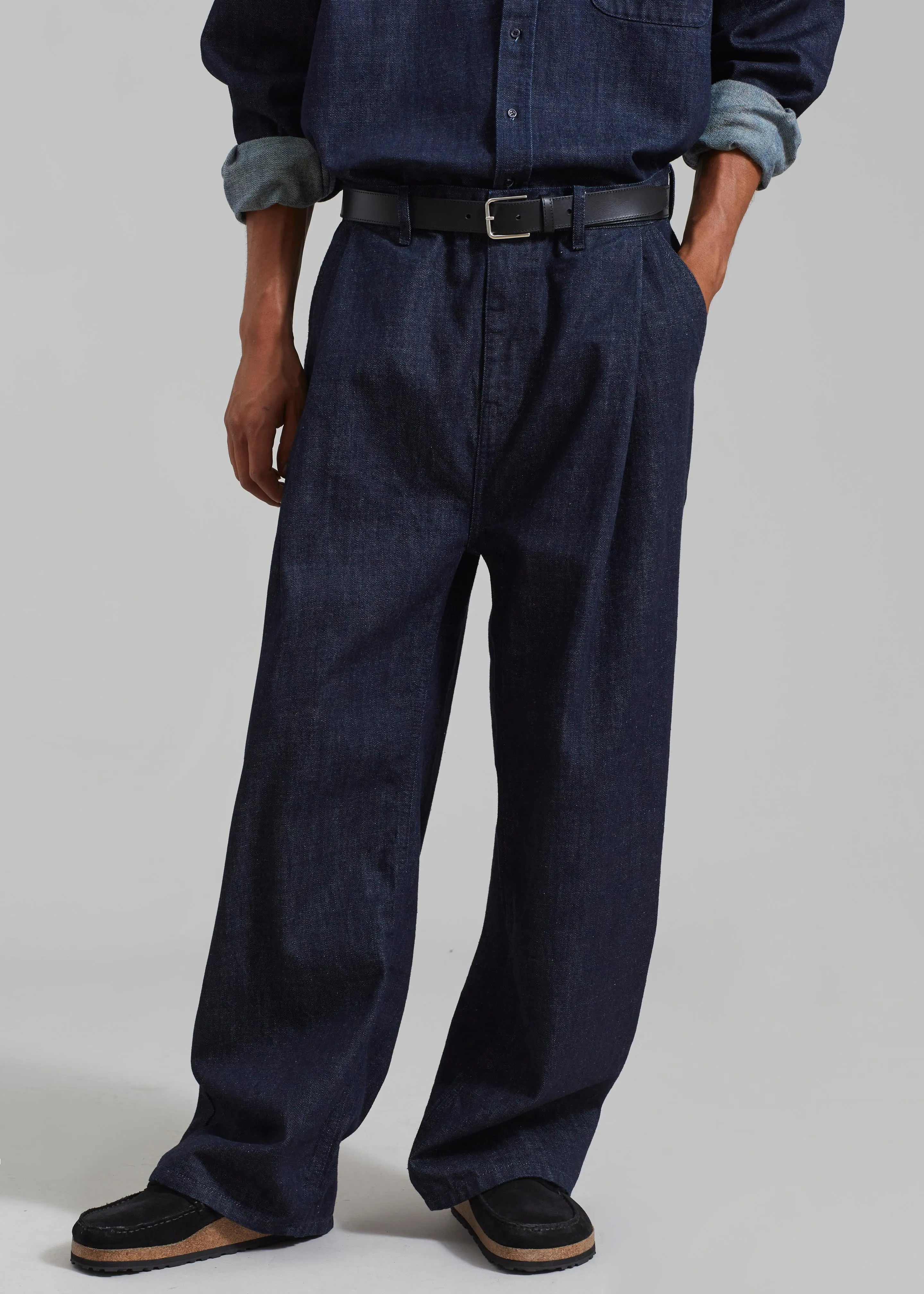 Drew Denim Pants - Raw Wash sold by Frankie Shop