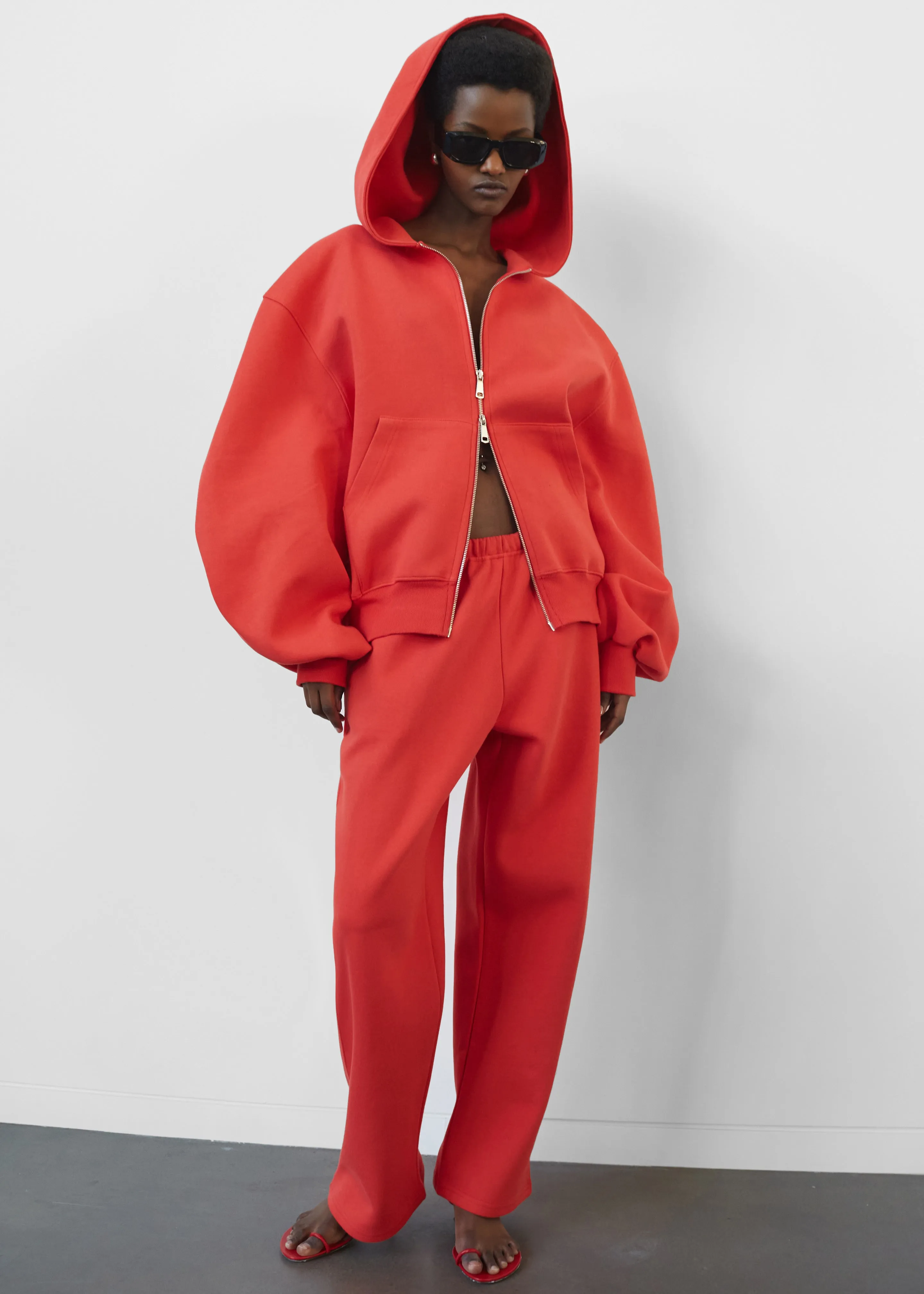Katia Hoodie - Red sold by Frankie Shop product image thumbnail 2