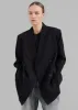 Girona Open Back Blazer - Black sold by Frankie Shop