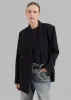 Girona Open Back Blazer - Black sold by Frankie Shop