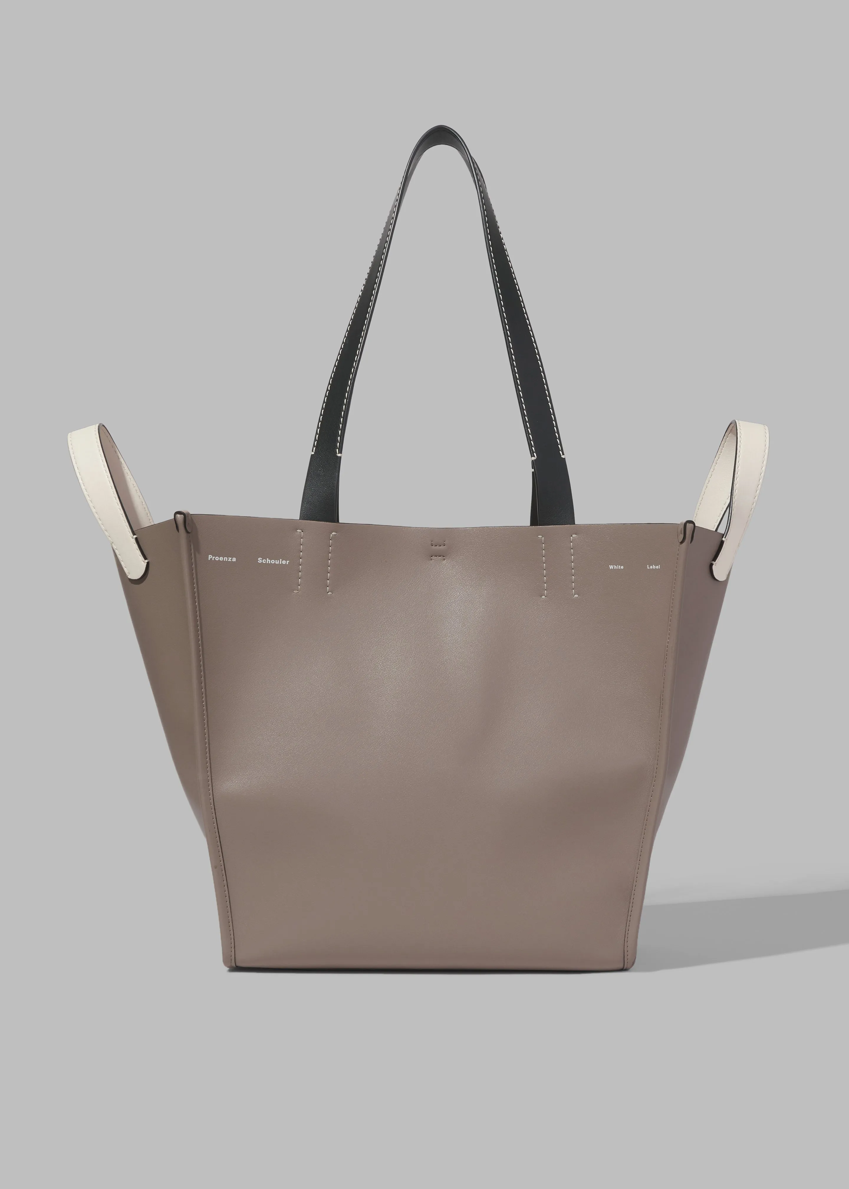 Proenza Schouler White Label Leather XL Mercer Tote - Clay sold by Frankie Shop