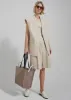 Proenza Schouler White Label Leather XL Mercer Tote - Clay sold by Frankie Shop