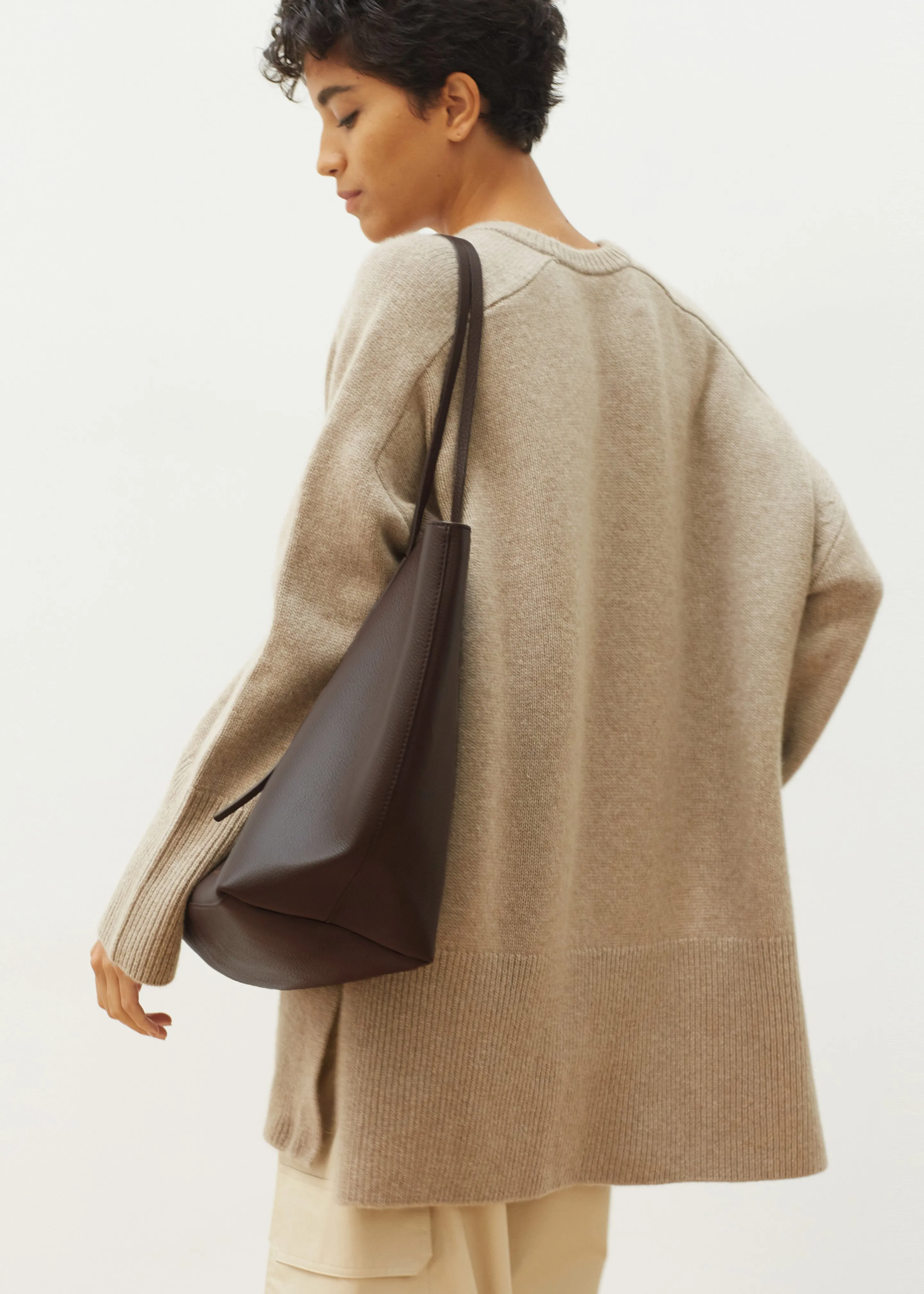 By Malene Birger Abilla Leather Tote - Coffee Bean sold by Frankie Shop product image thumbnail 5