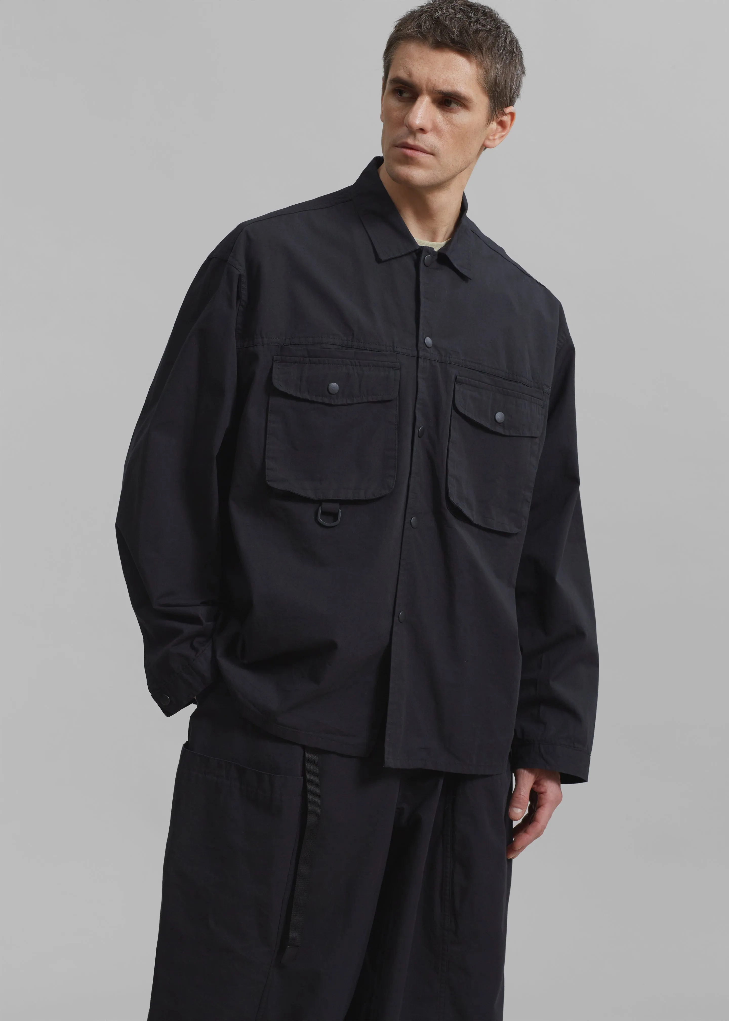Jameson Button Up Shirt - Black sold by Frankie Shop product image thumbnail 4