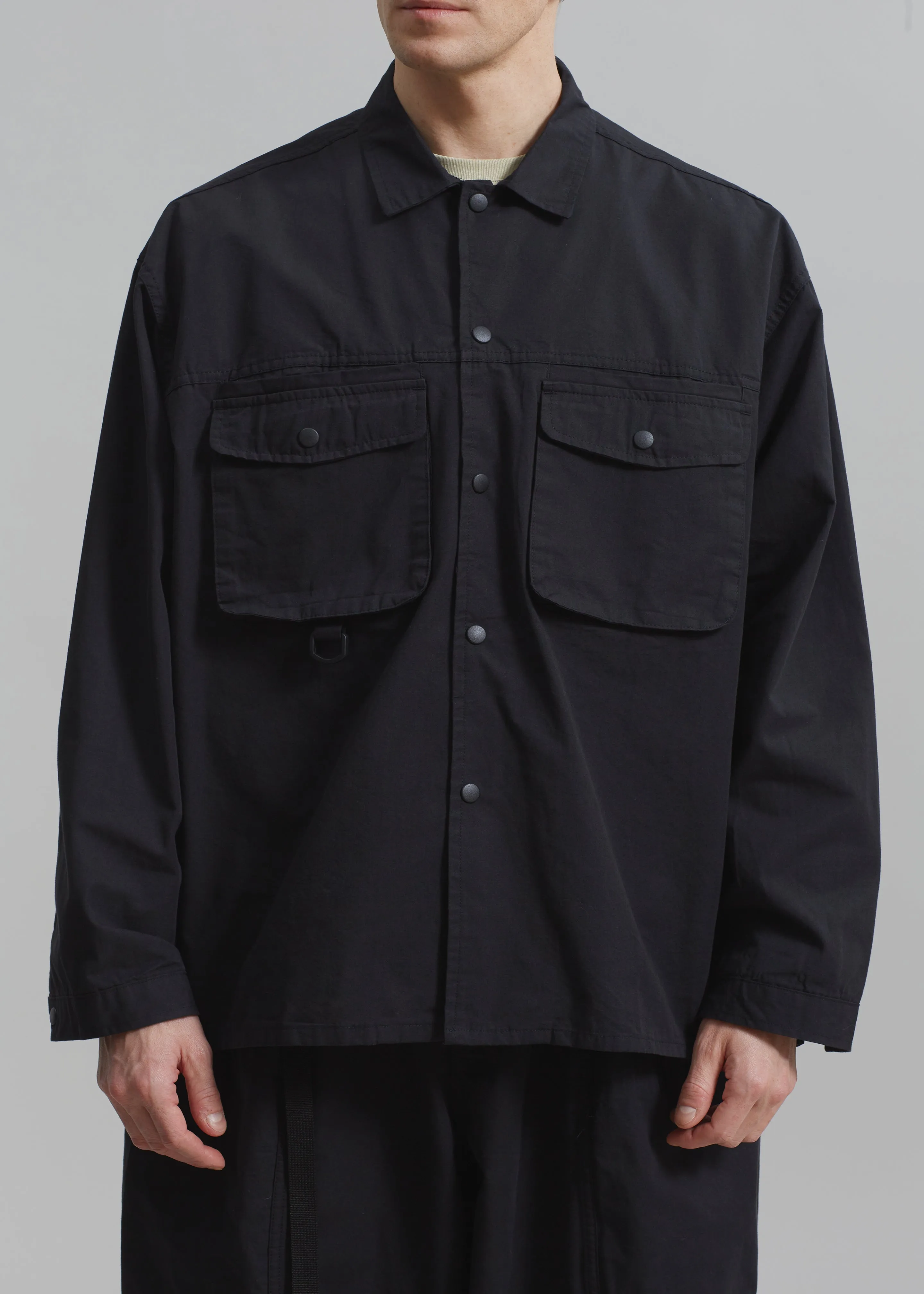 Jameson Button Up Shirt - Black sold by Frankie Shop product image thumbnail 3