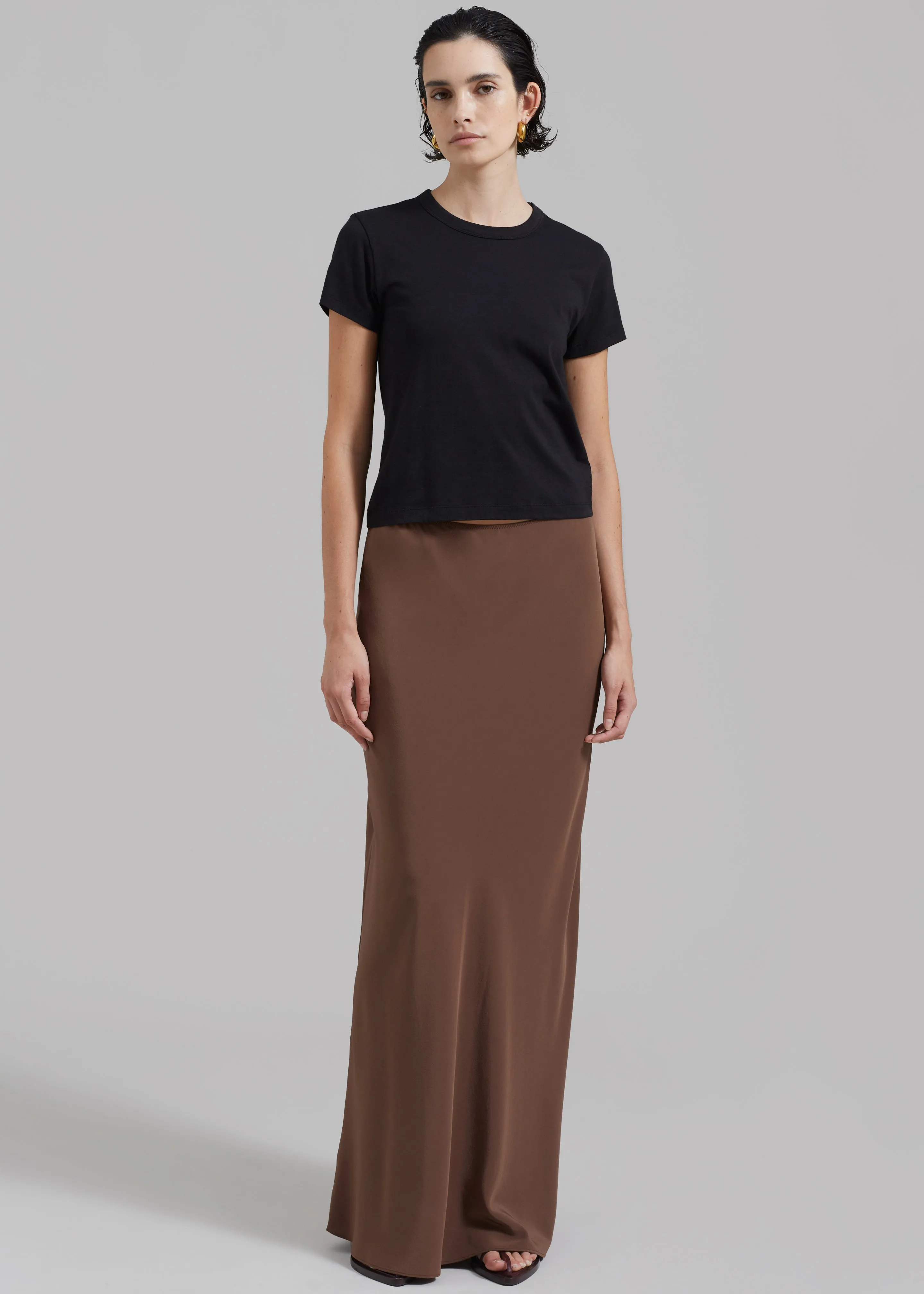 Matteau Bias Elastic Skirt - Sable sold by Frankie Shop