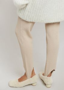 Nanushka Lia Stirrup Pants - Beige sold by Frankie Shop