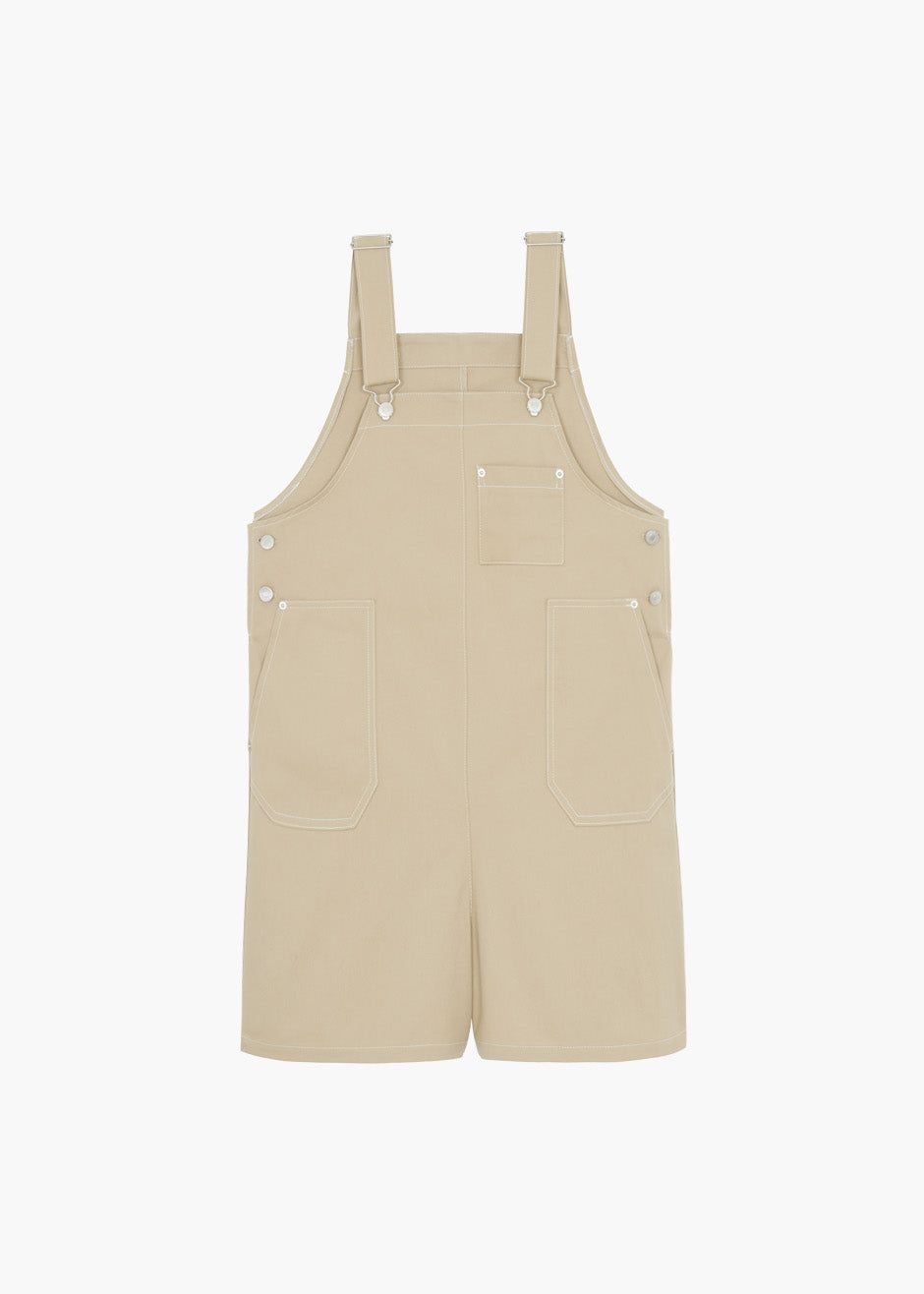 Keeley Overall Shorts - Beige sold by Frankie Shop product image thumbnail 8