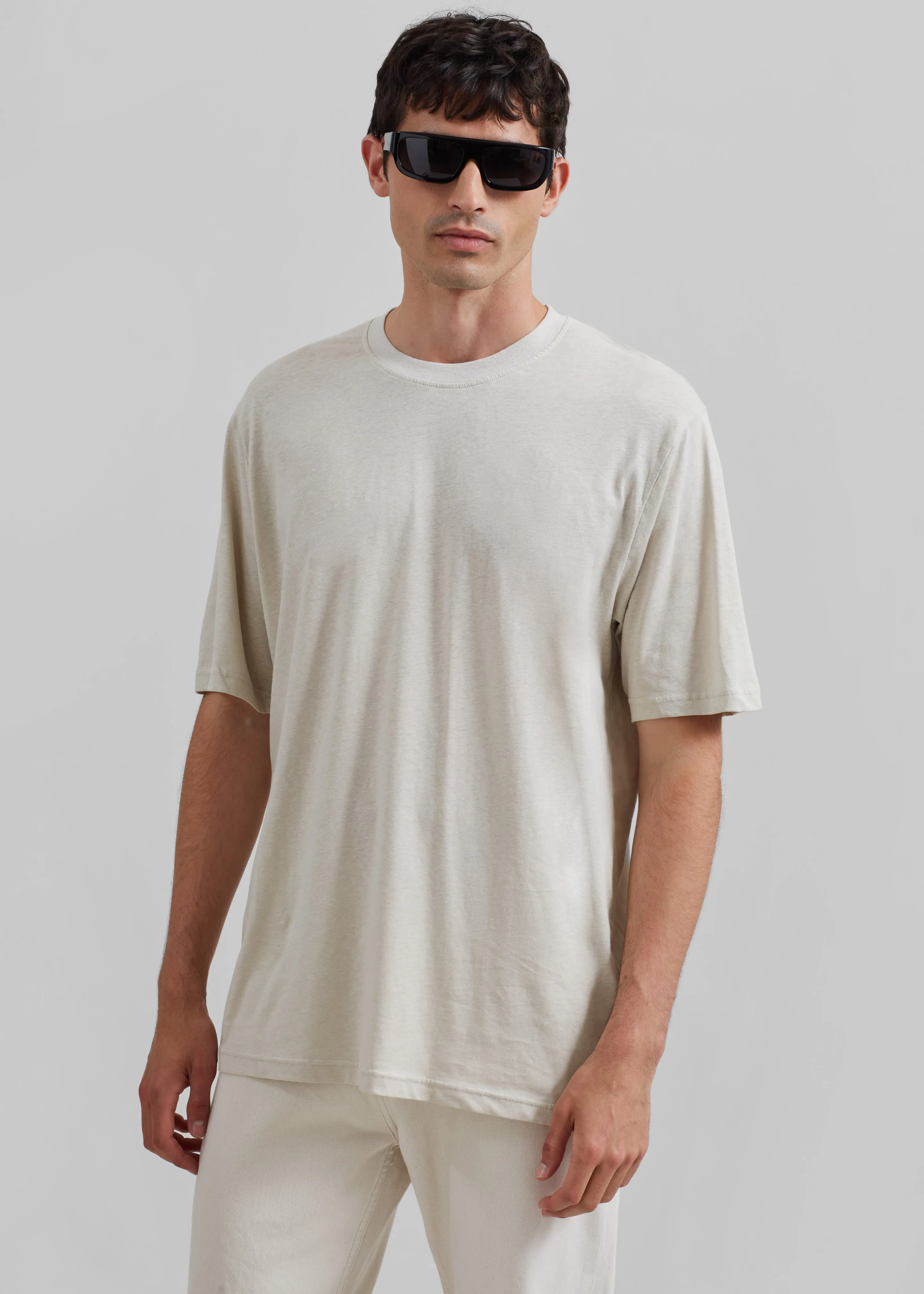 Samsøe Samsøe Saadrian T-Shirt - Moonstruck sold by Frankie Shop