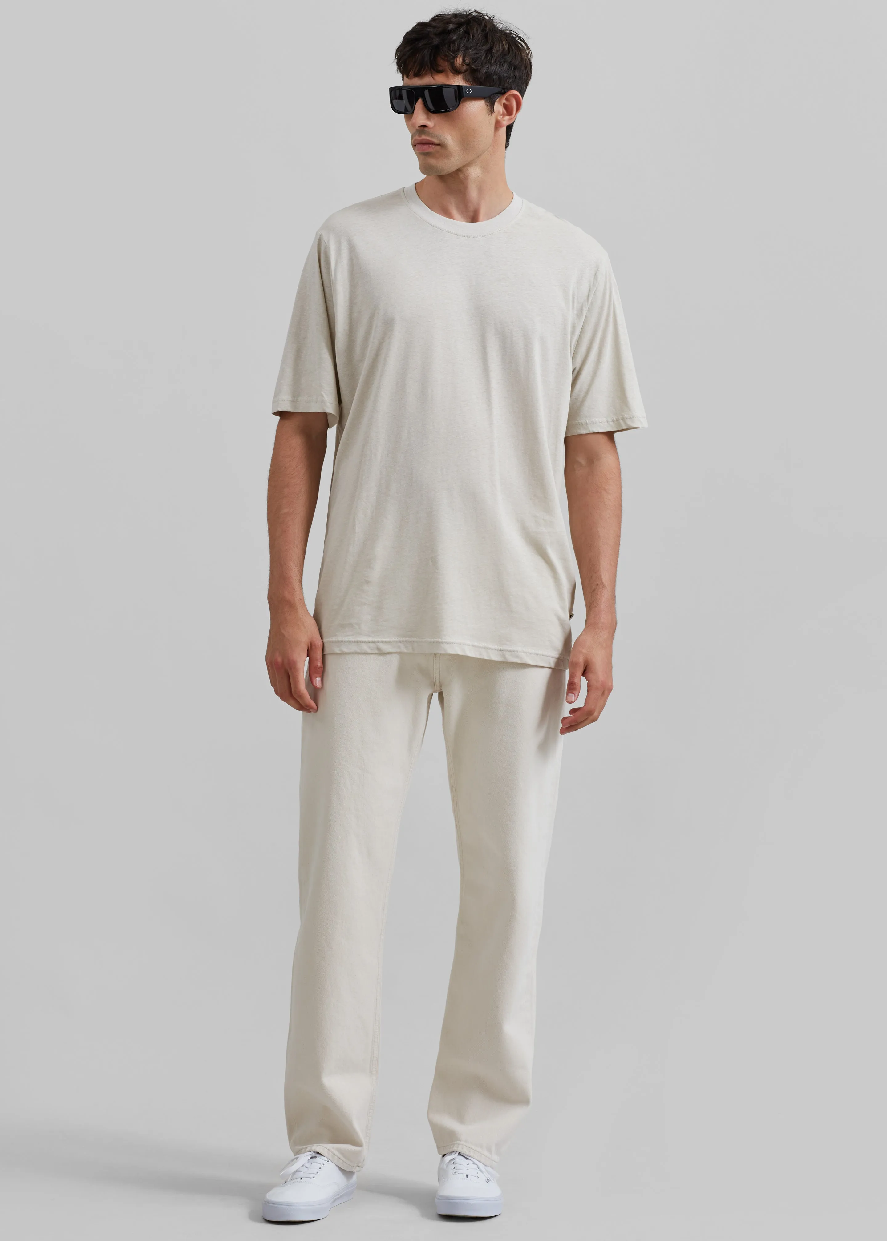 Samsøe Samsøe Saadrian T-Shirt - Moonstruck sold by Frankie Shop product image thumbnail 3