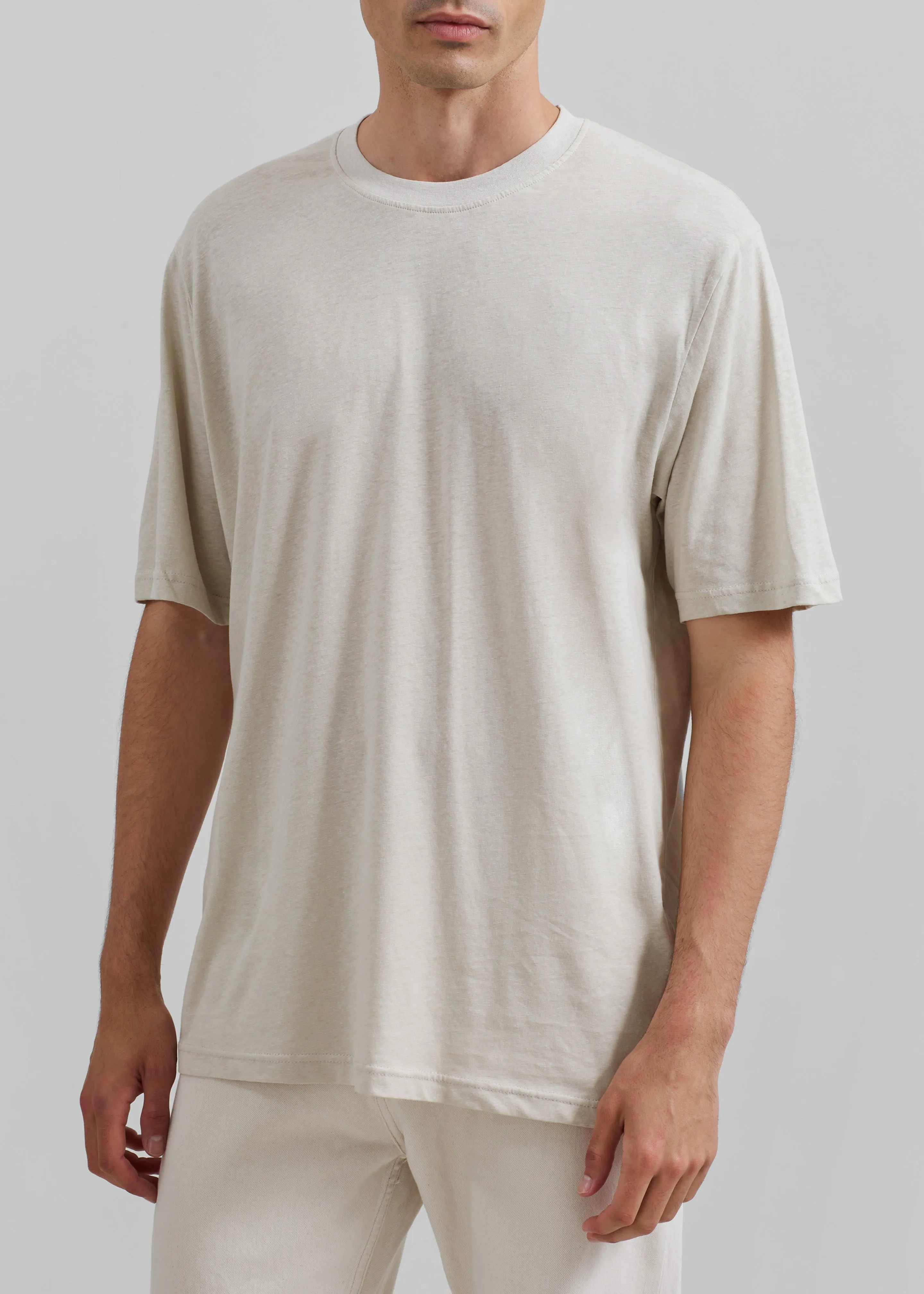 Samsøe Samsøe Saadrian T-Shirt - Moonstruck sold by Frankie Shop product image thumbnail 2