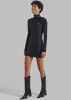 Coperni High Neck Fitted Mini Dress - Black sold by Frankie Shop